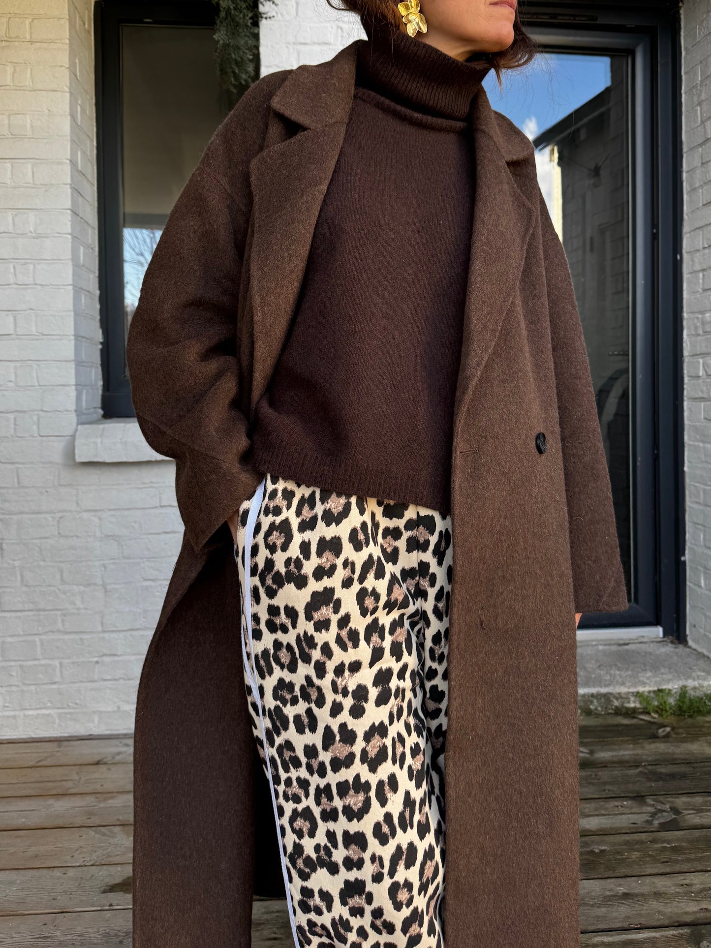 Manteau GEORGES choco