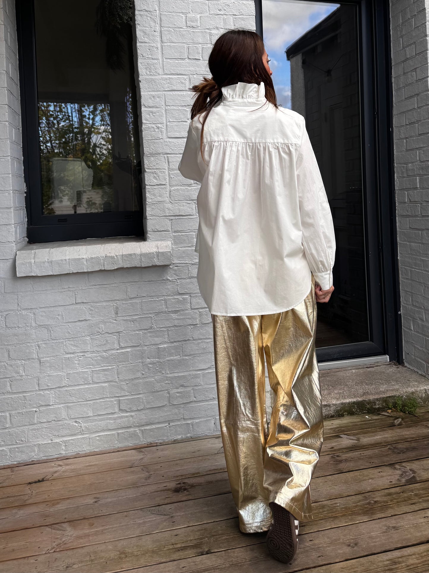 Pantalon GOLDY doré