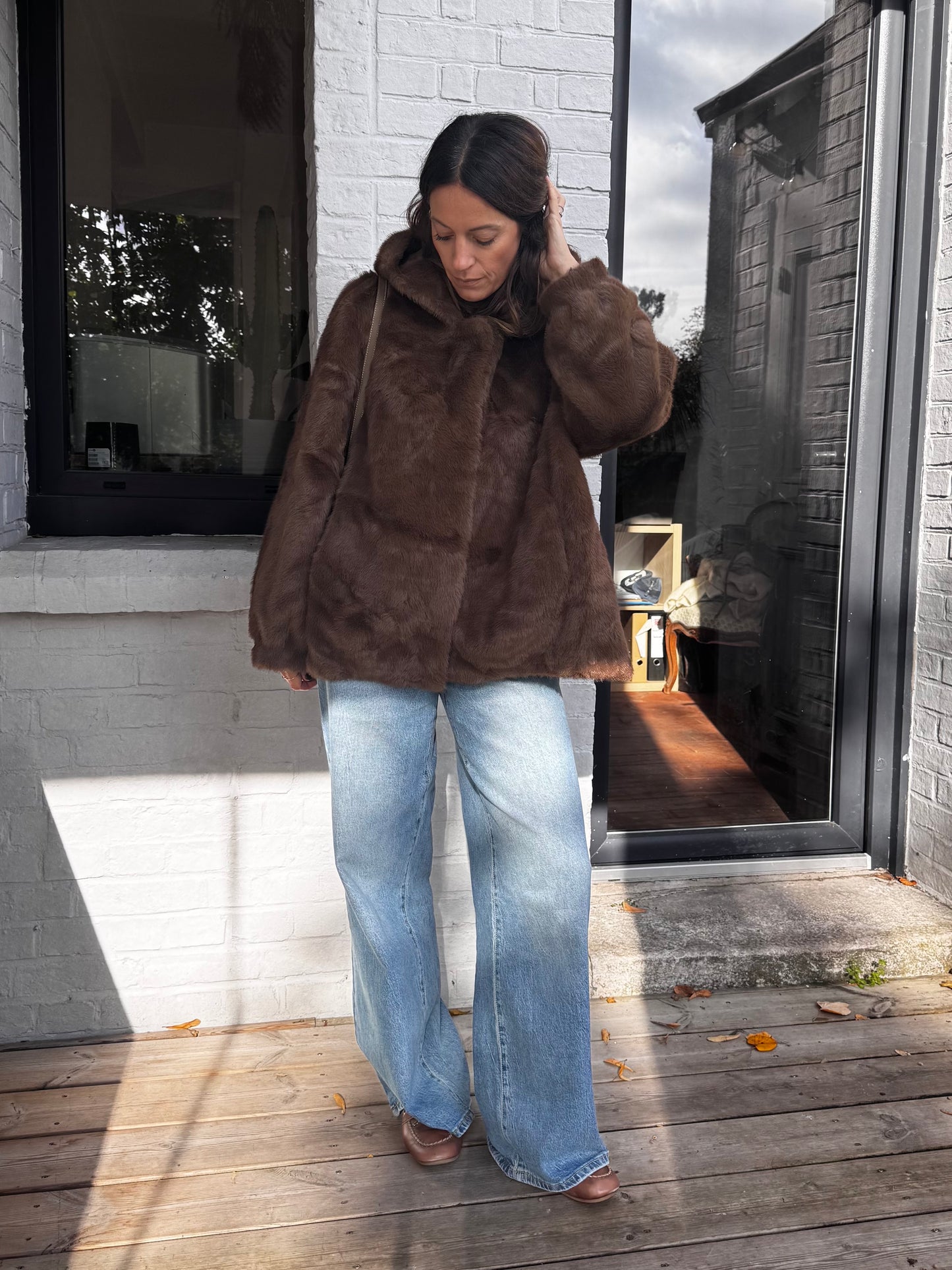 Manteau PETRA choco