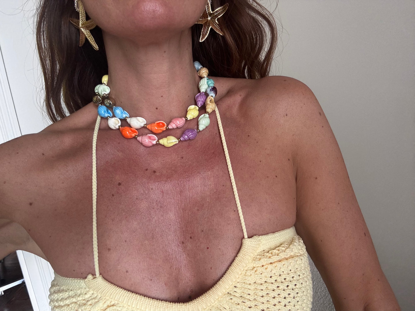 Collier SHELL multico