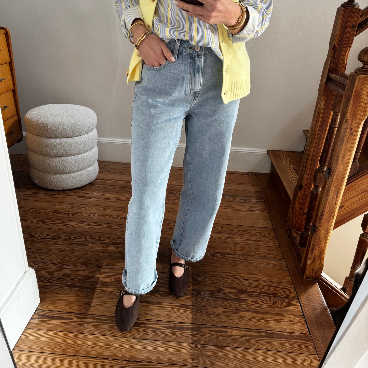 Jean LÉO bleu clair