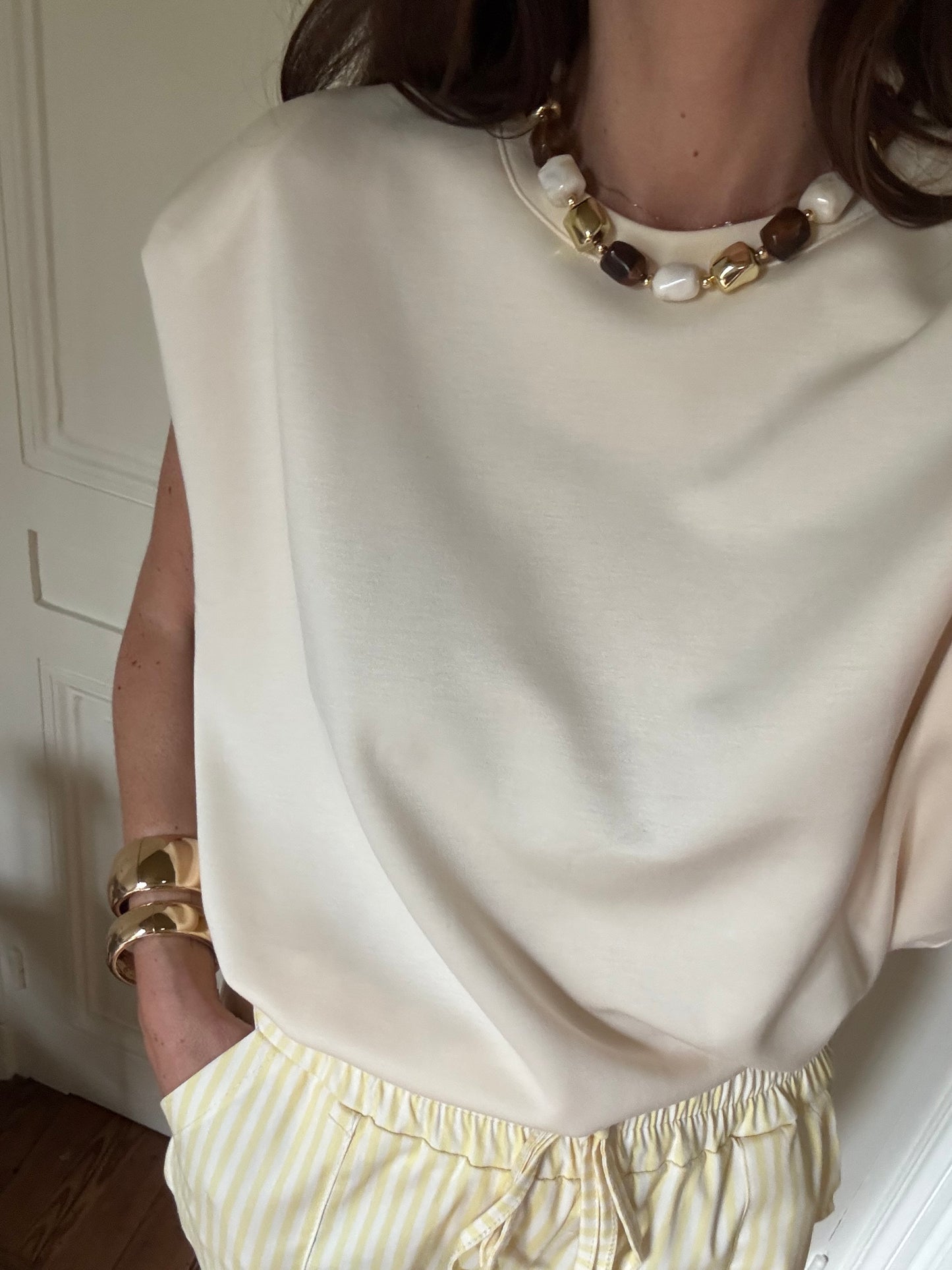 T-shirt PAULETTE écru
