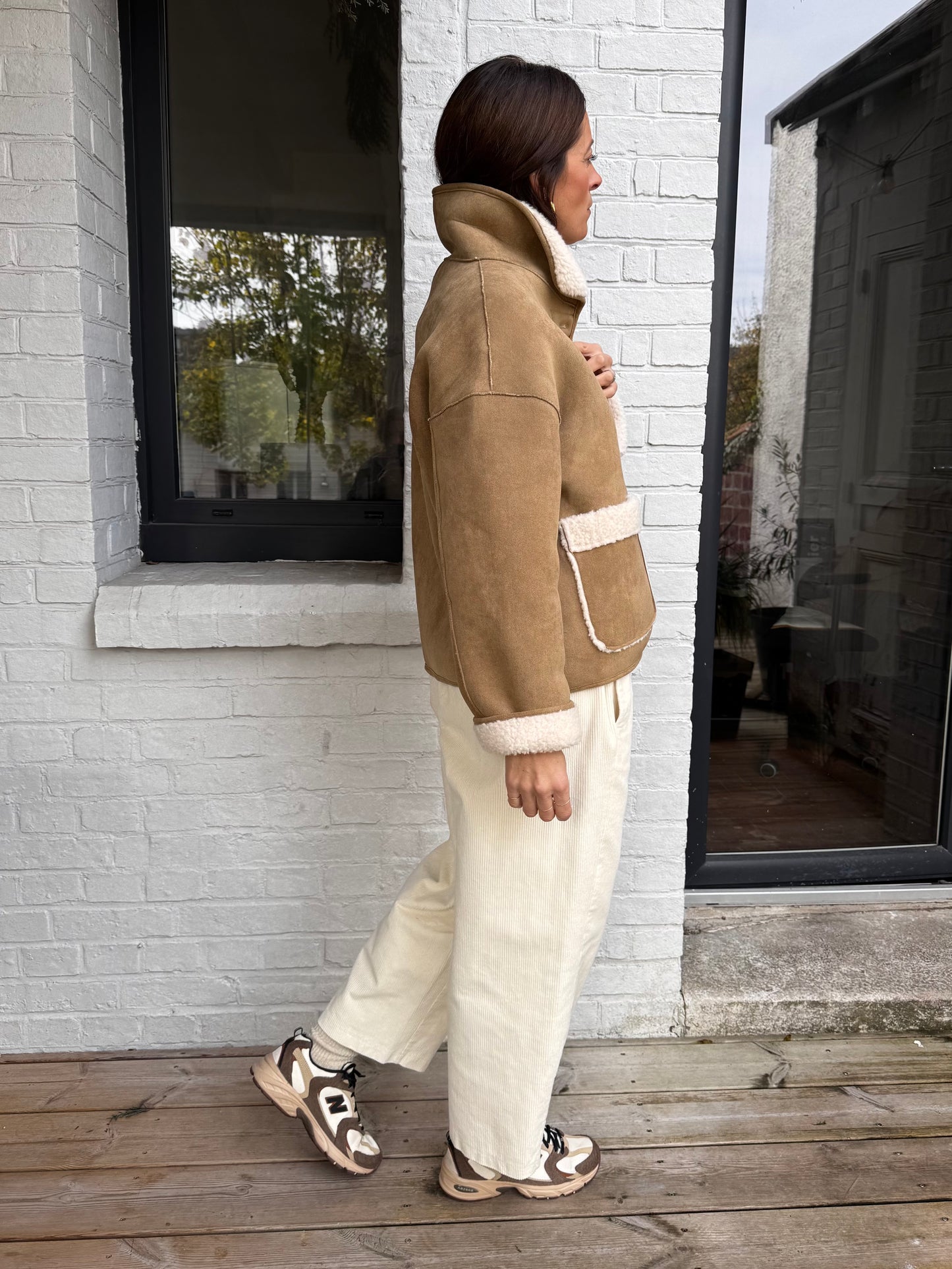 Manteau LAZARE taupe