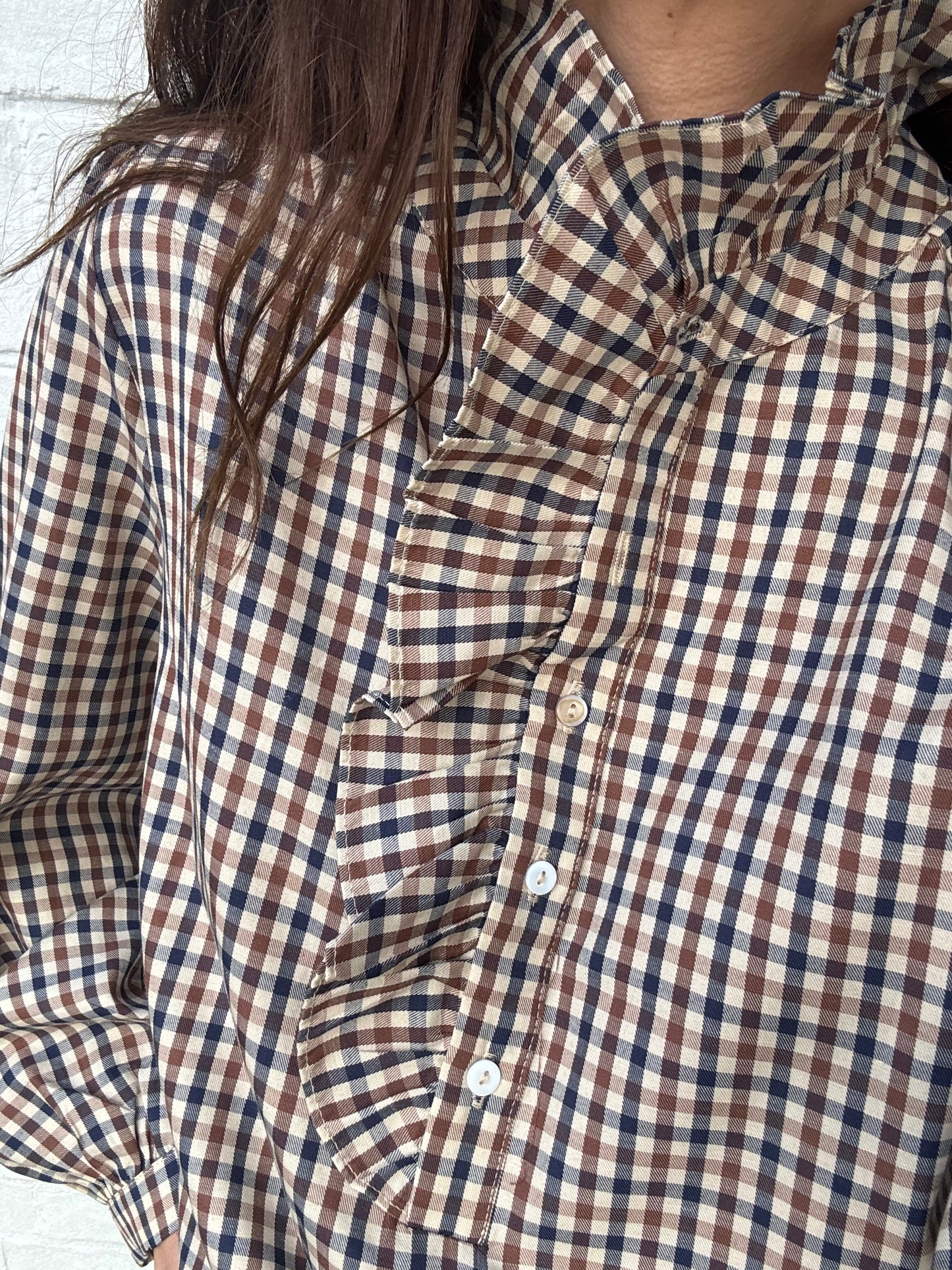 Blouse LUCIE à carreaux