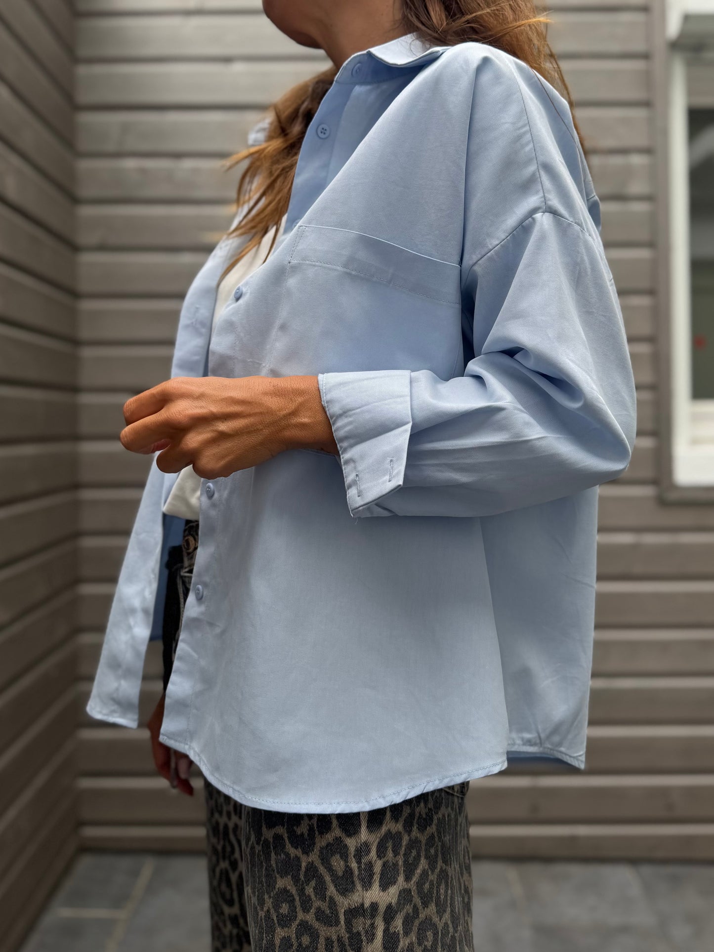 Chemise COLINE bleue
