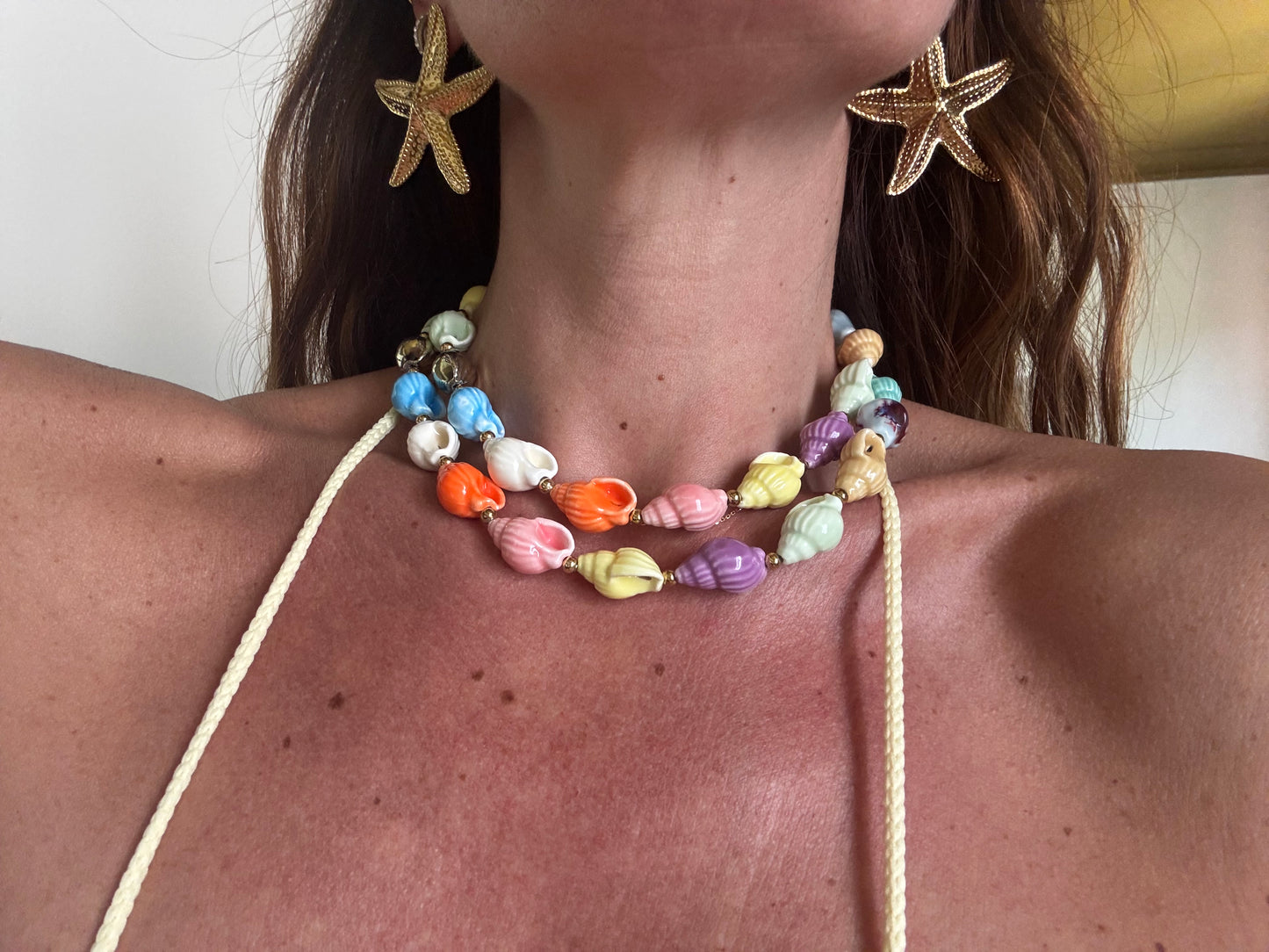 Collier SHELL multico