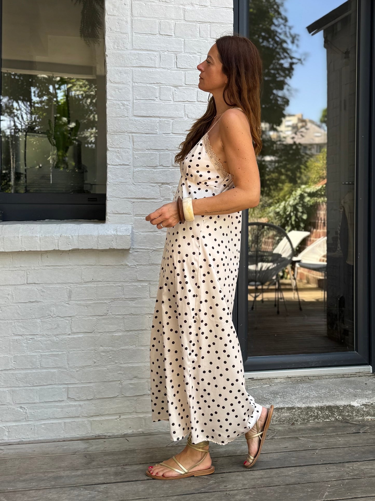 Robe NOCHE à pois