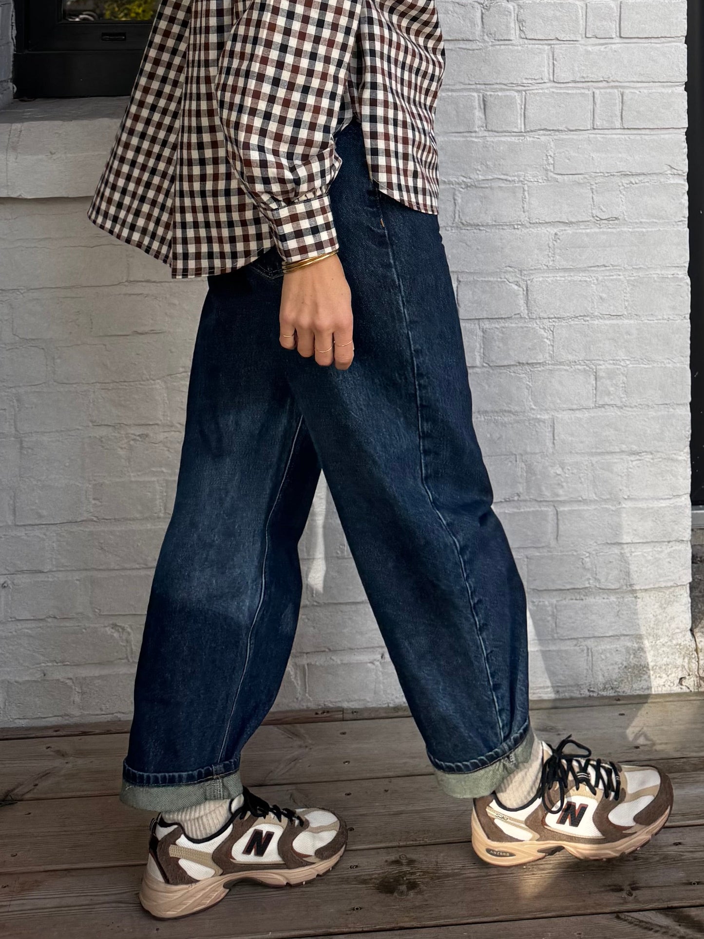 Jean balloon HUGO bleu