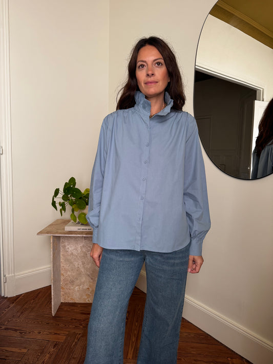 Chemise ALMA bleue