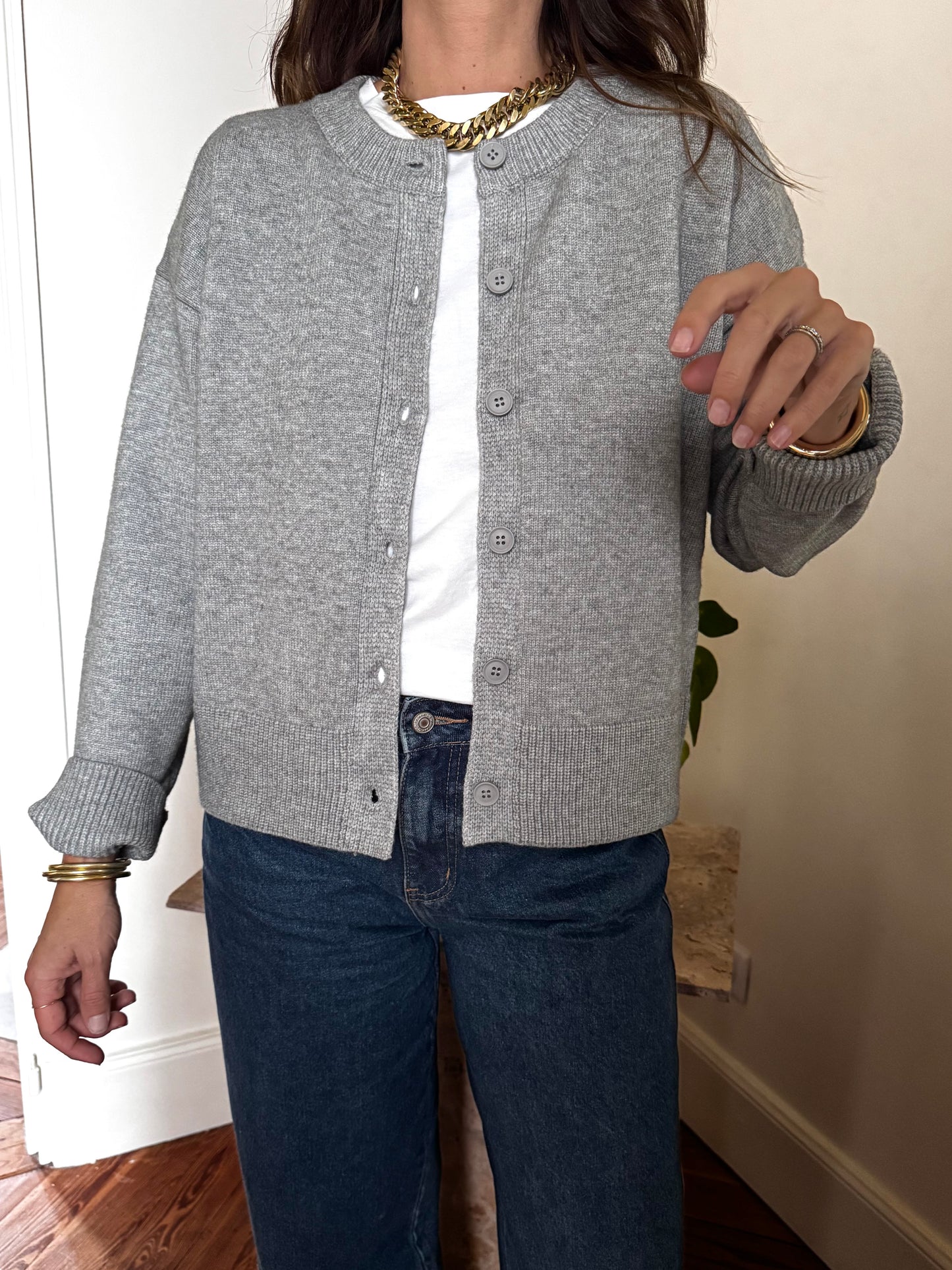 Gilet THEODORE gris