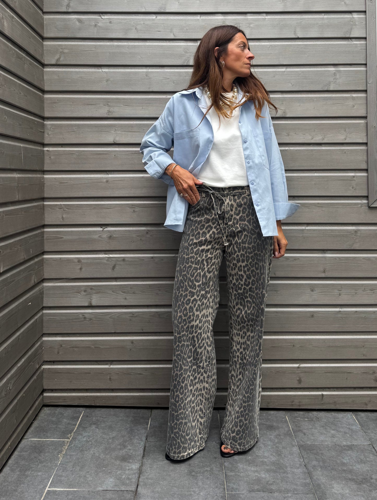 Chemise COLINE bleue