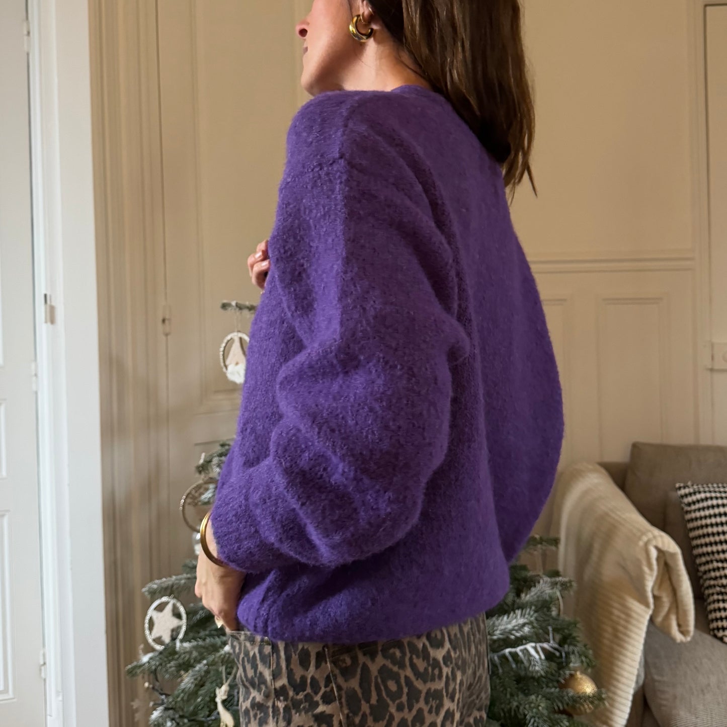 Gilet MARCEL violet