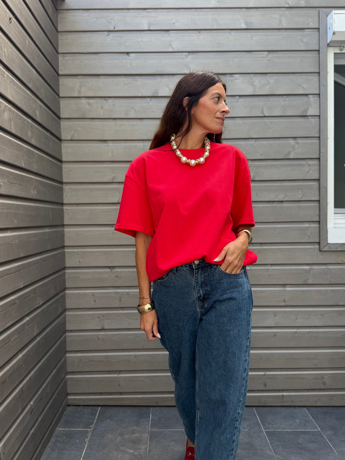 T-shirt PAULO rouge