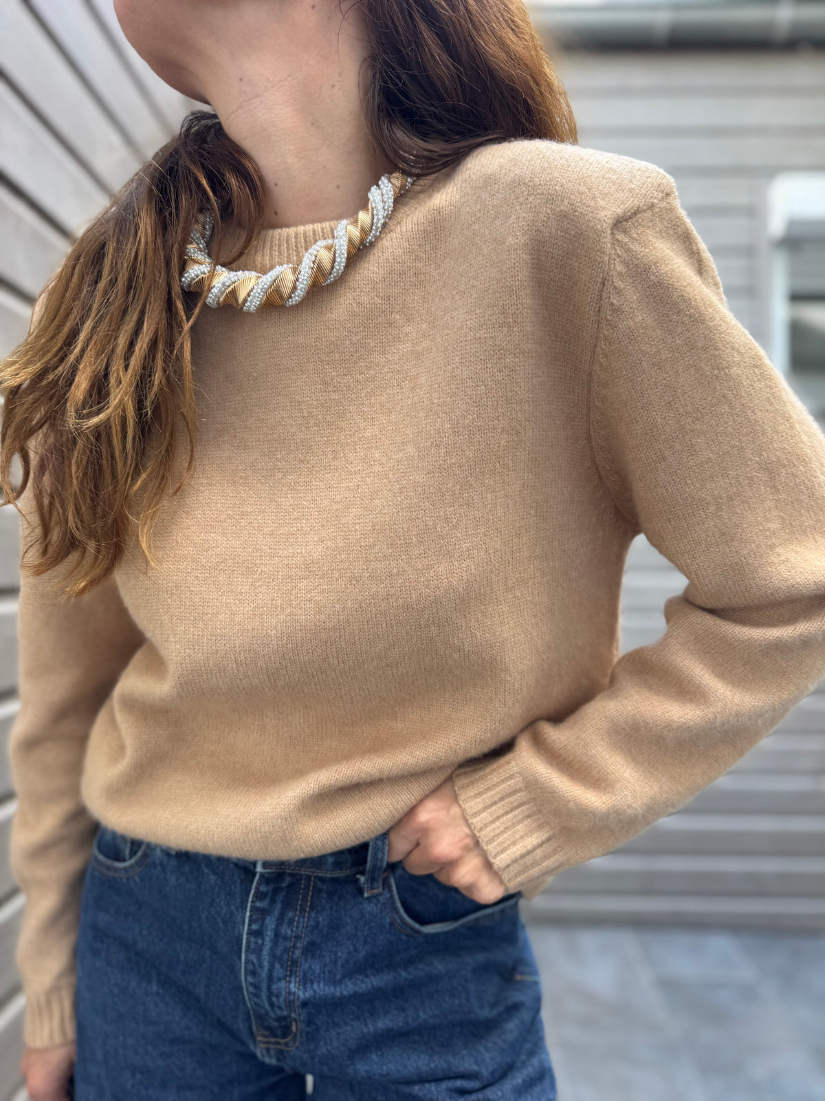 Pull ZIGGY beige