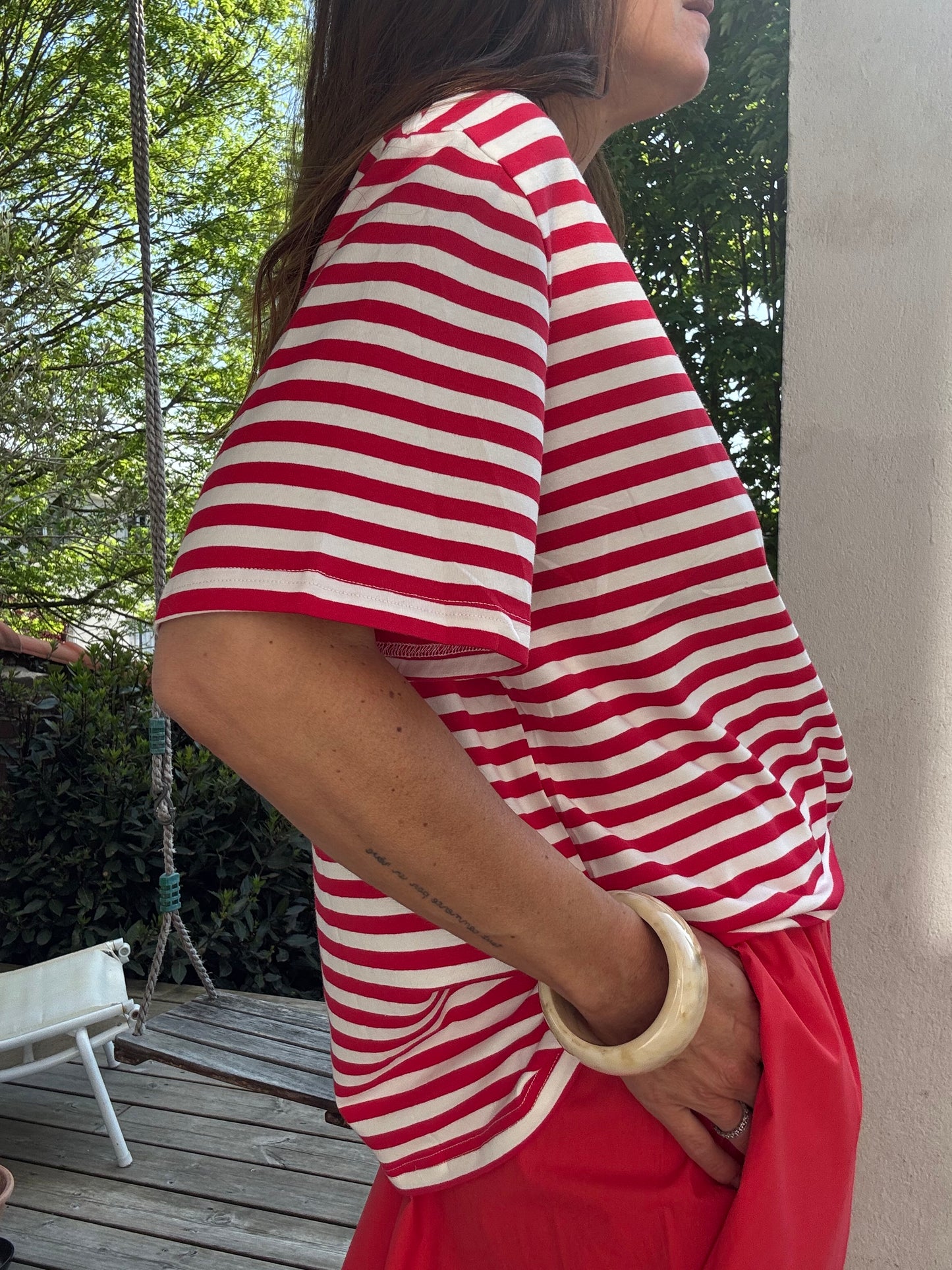 T-shirt CHARLIE rouge