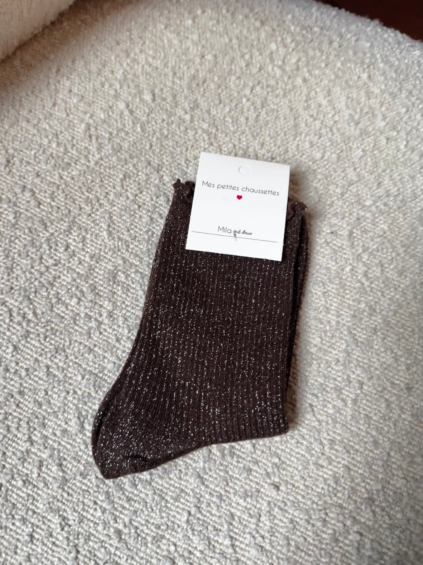 Chaussettes GLITTER lurex