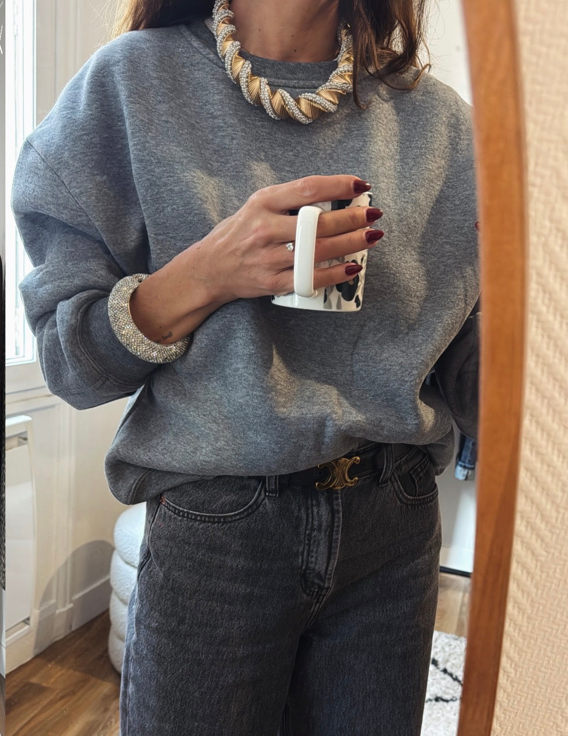 Sweat ISAURE gris