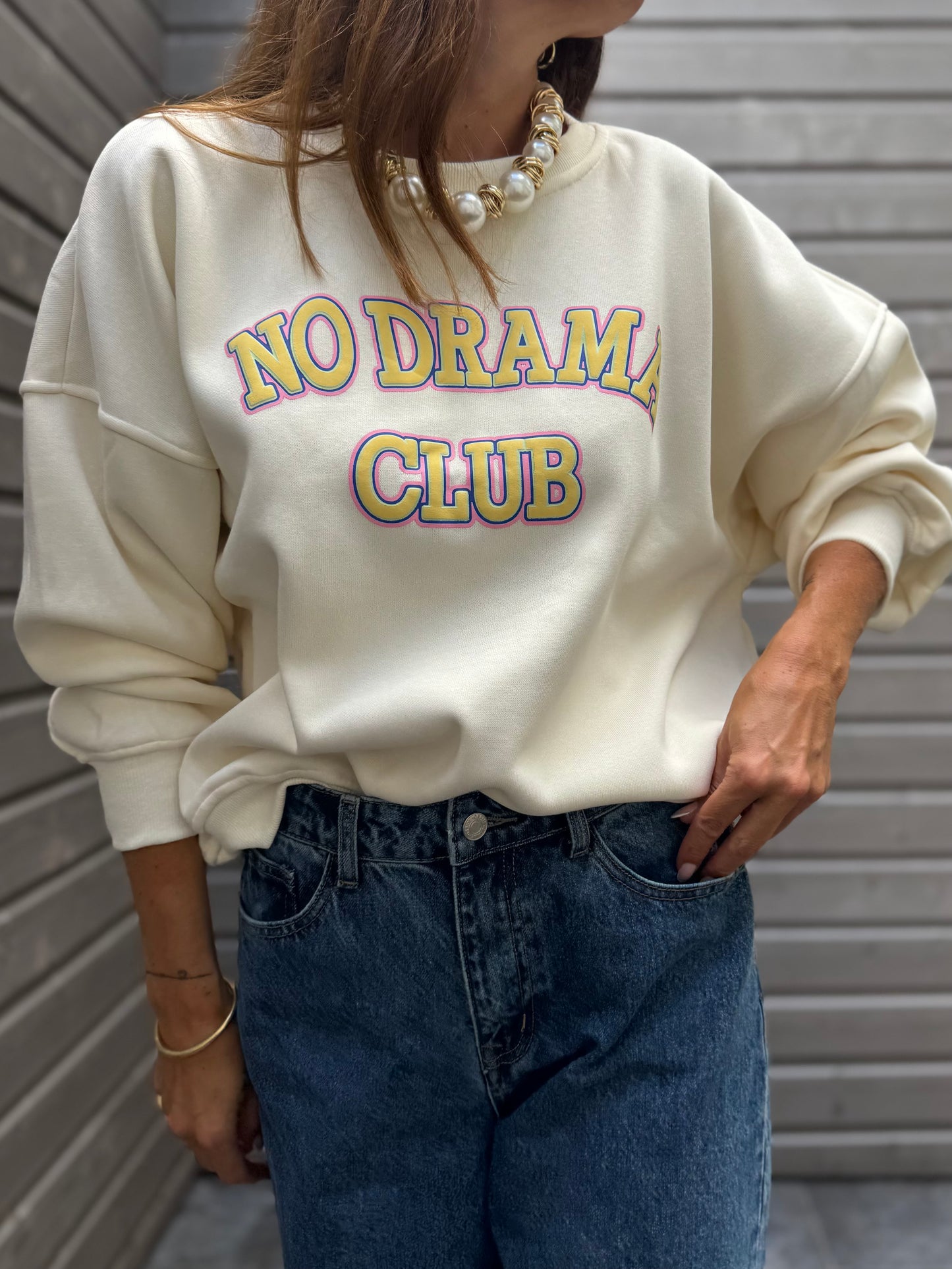 Sweat NO DRAMA écru