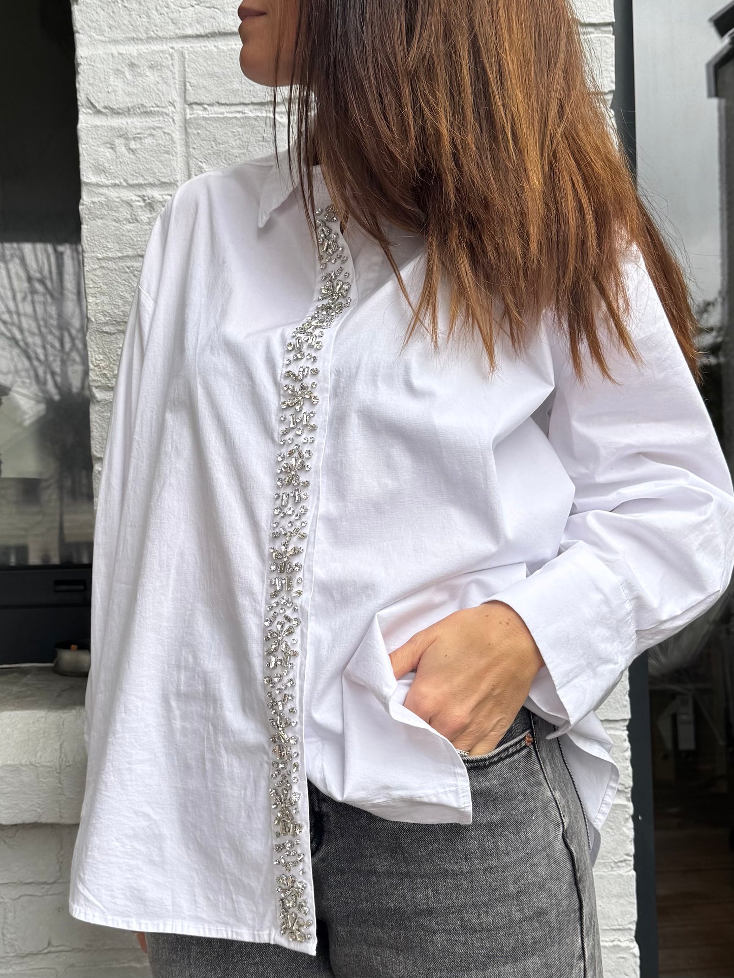 Chemise DIAMOND blanche