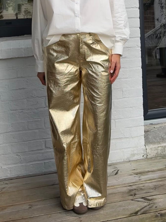 Pantalon GOLDY doré