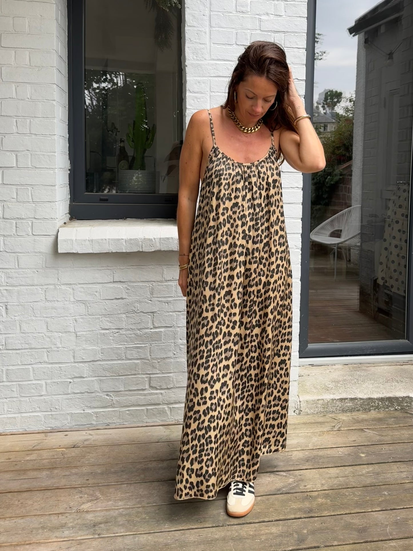 Robe JANE léopard