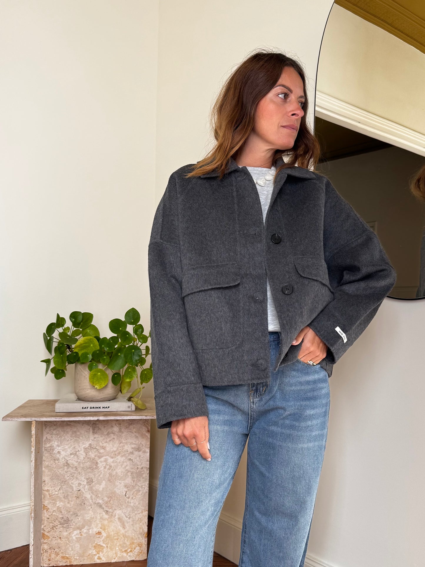 Manteau ARCHIE gris foncé