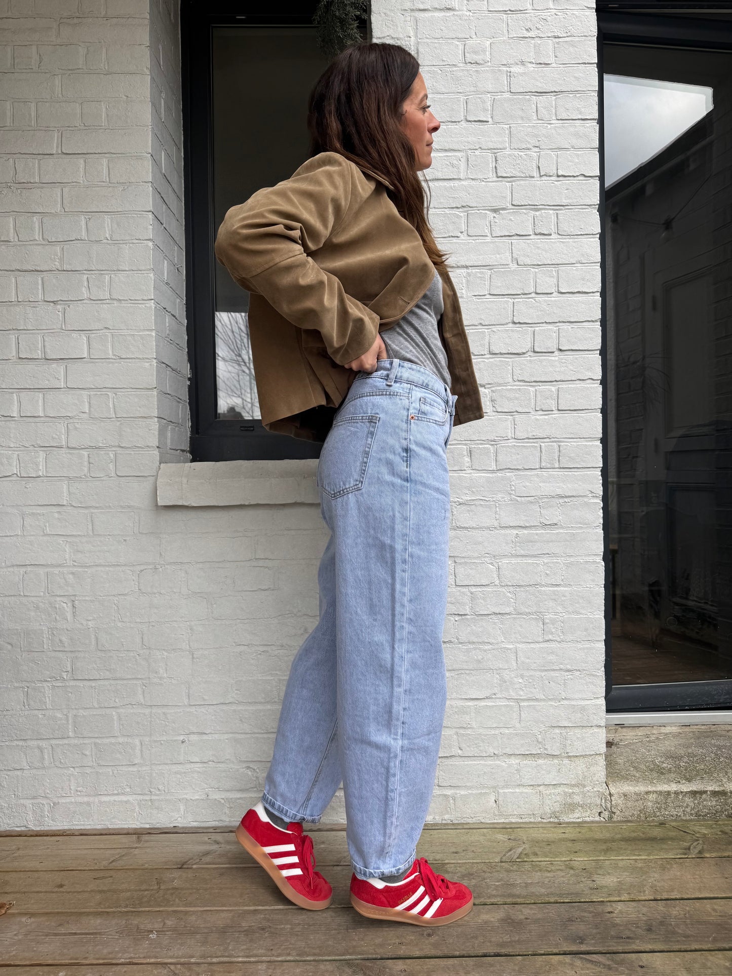 Jean balloon HUGO bleu clair