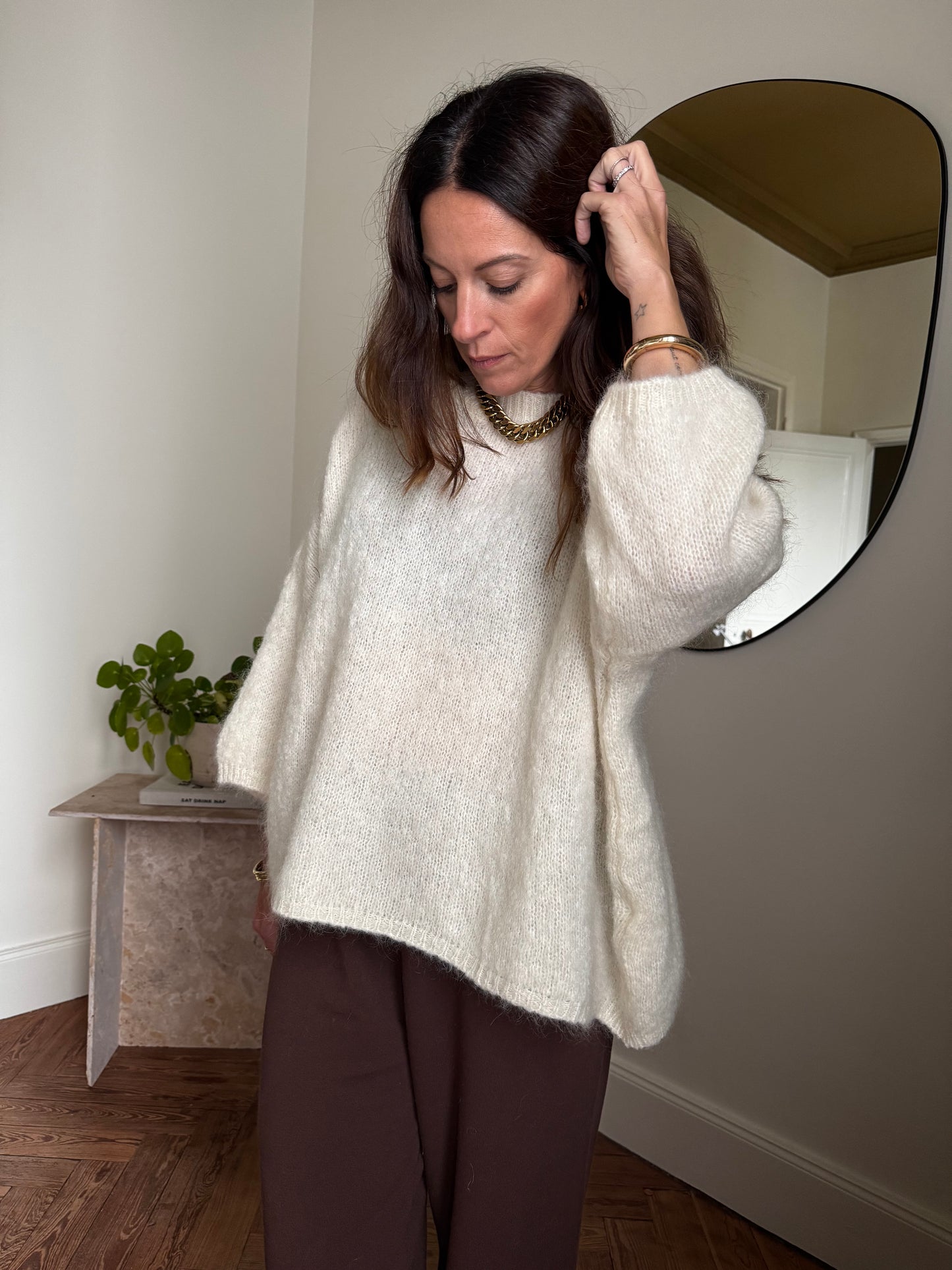 Pull BARNABÉ écru