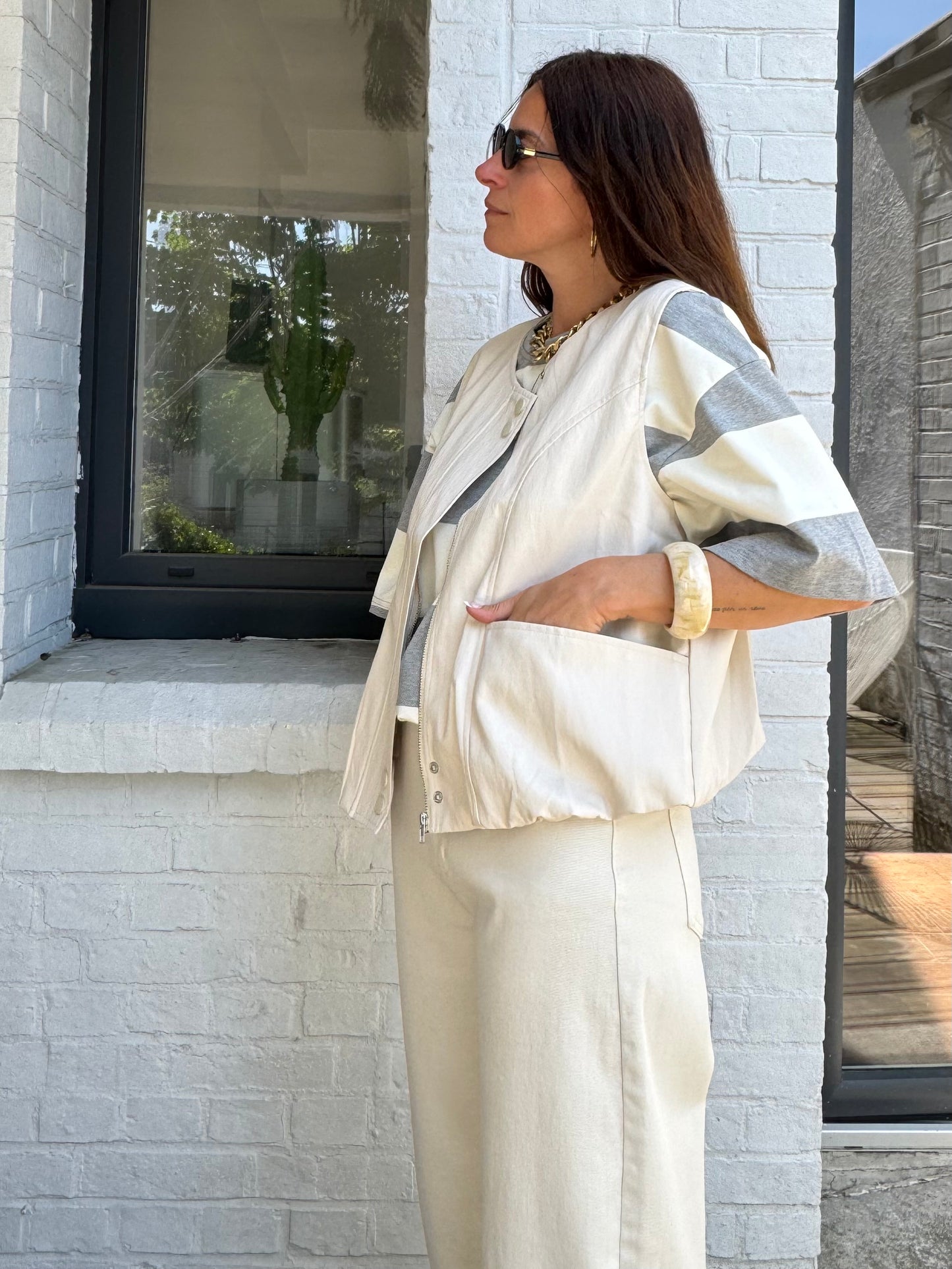 Gilet JAZZ beige