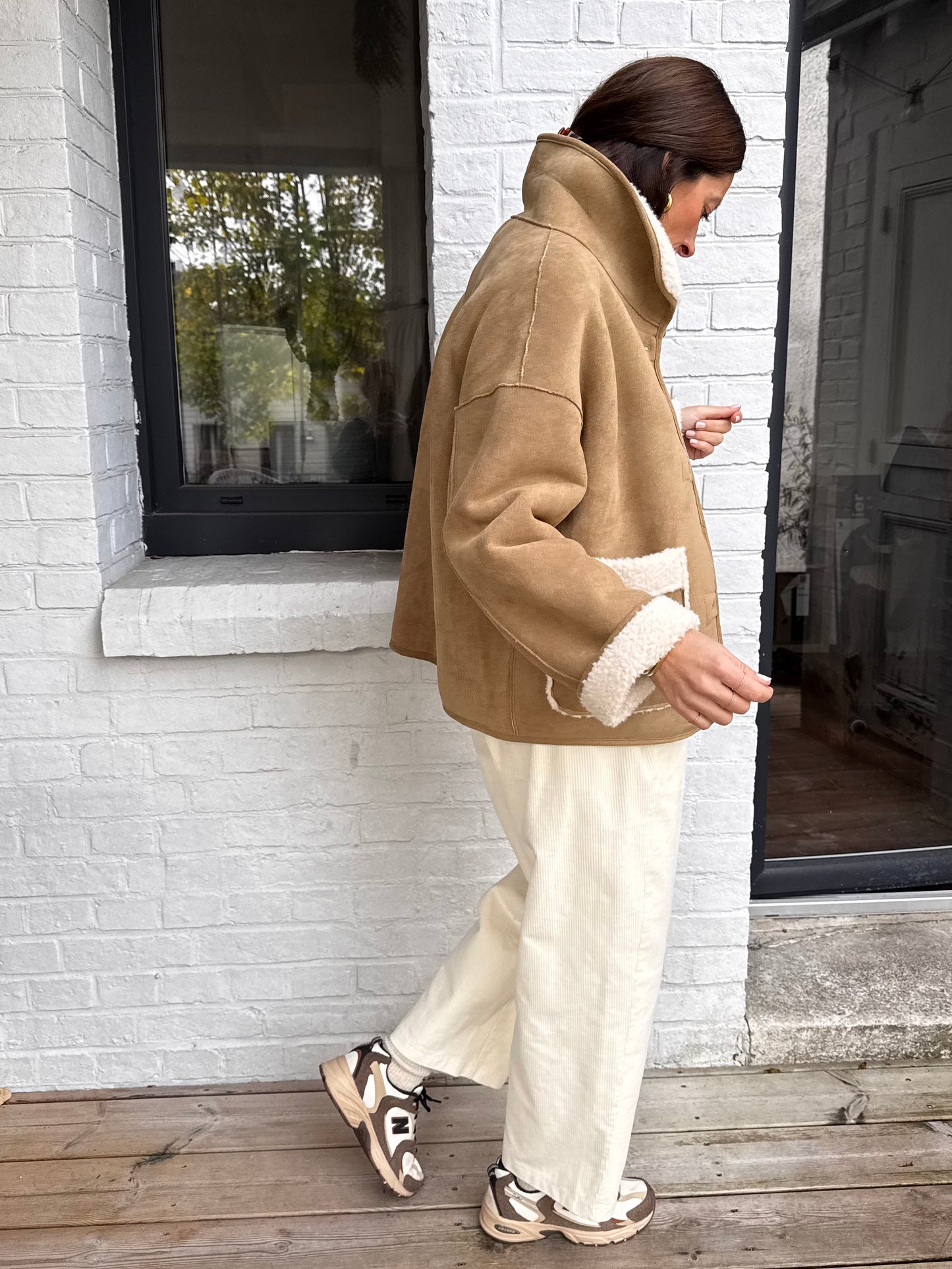 Manteau LAZARE taupe