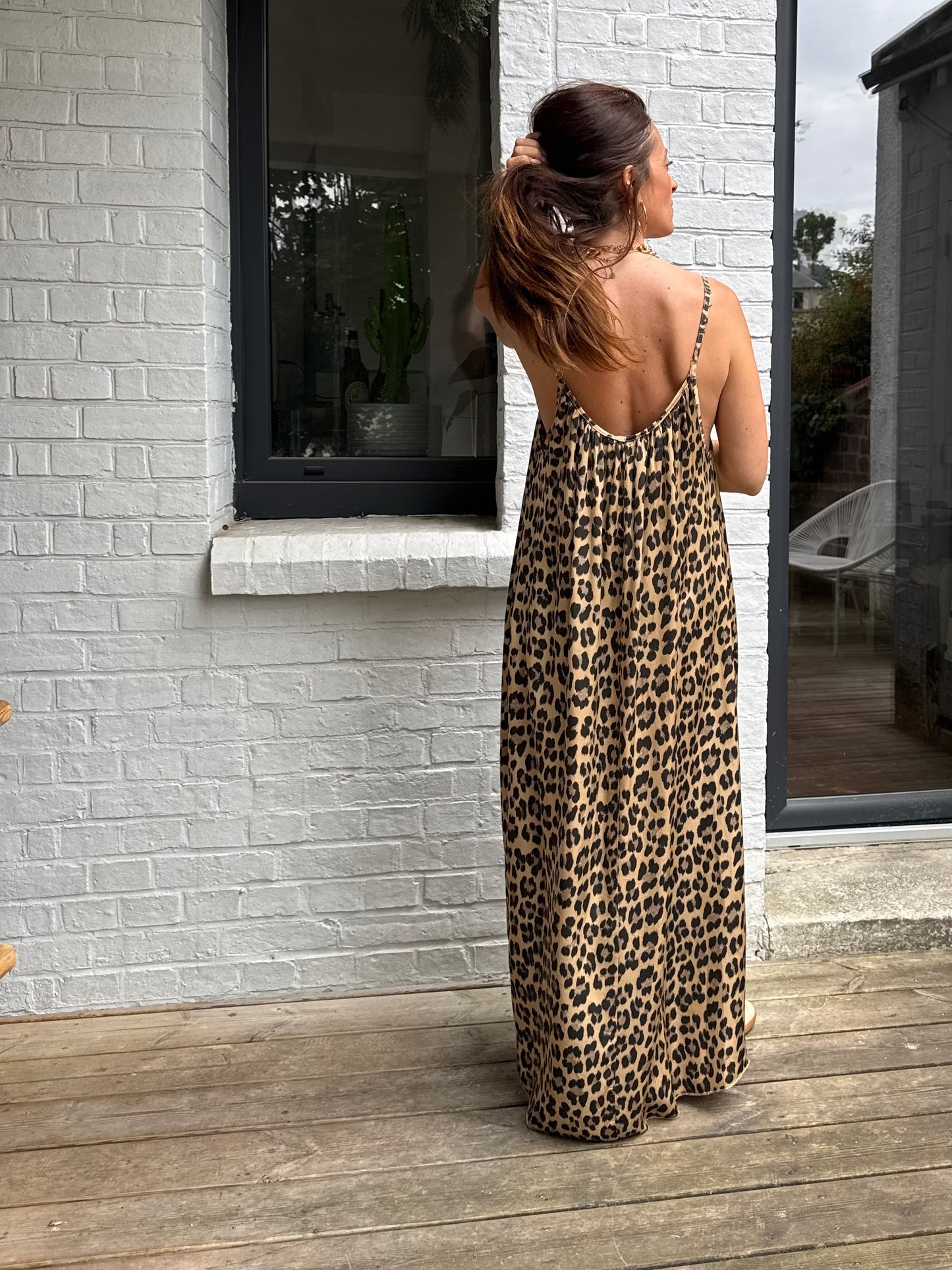 Robe JANE léopard