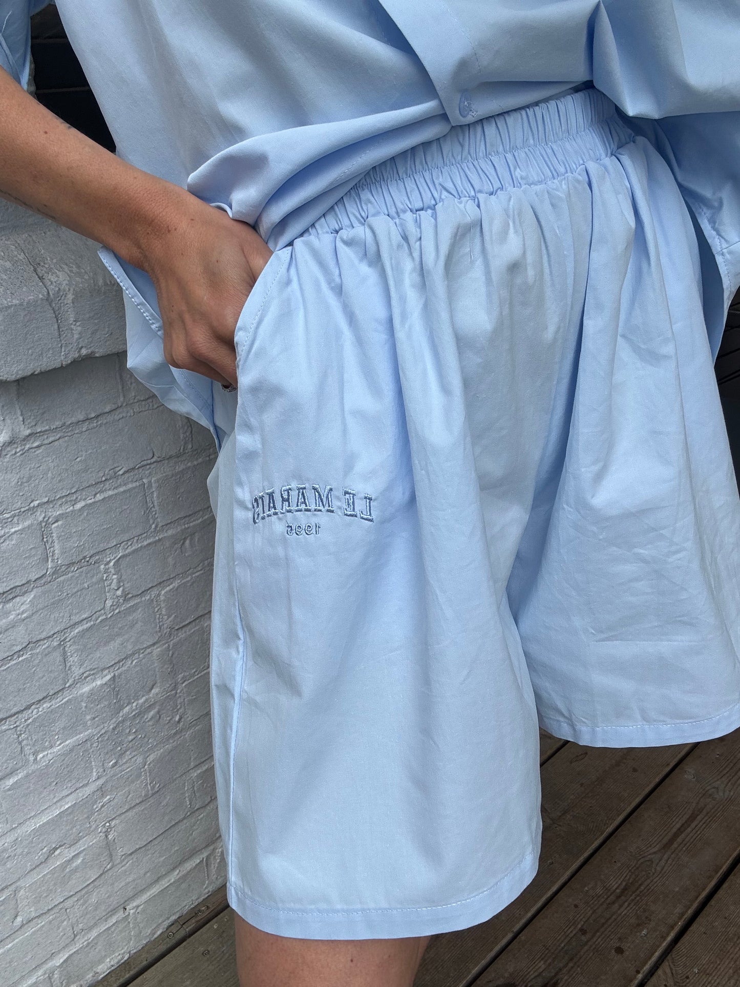 Short VENICE bleu