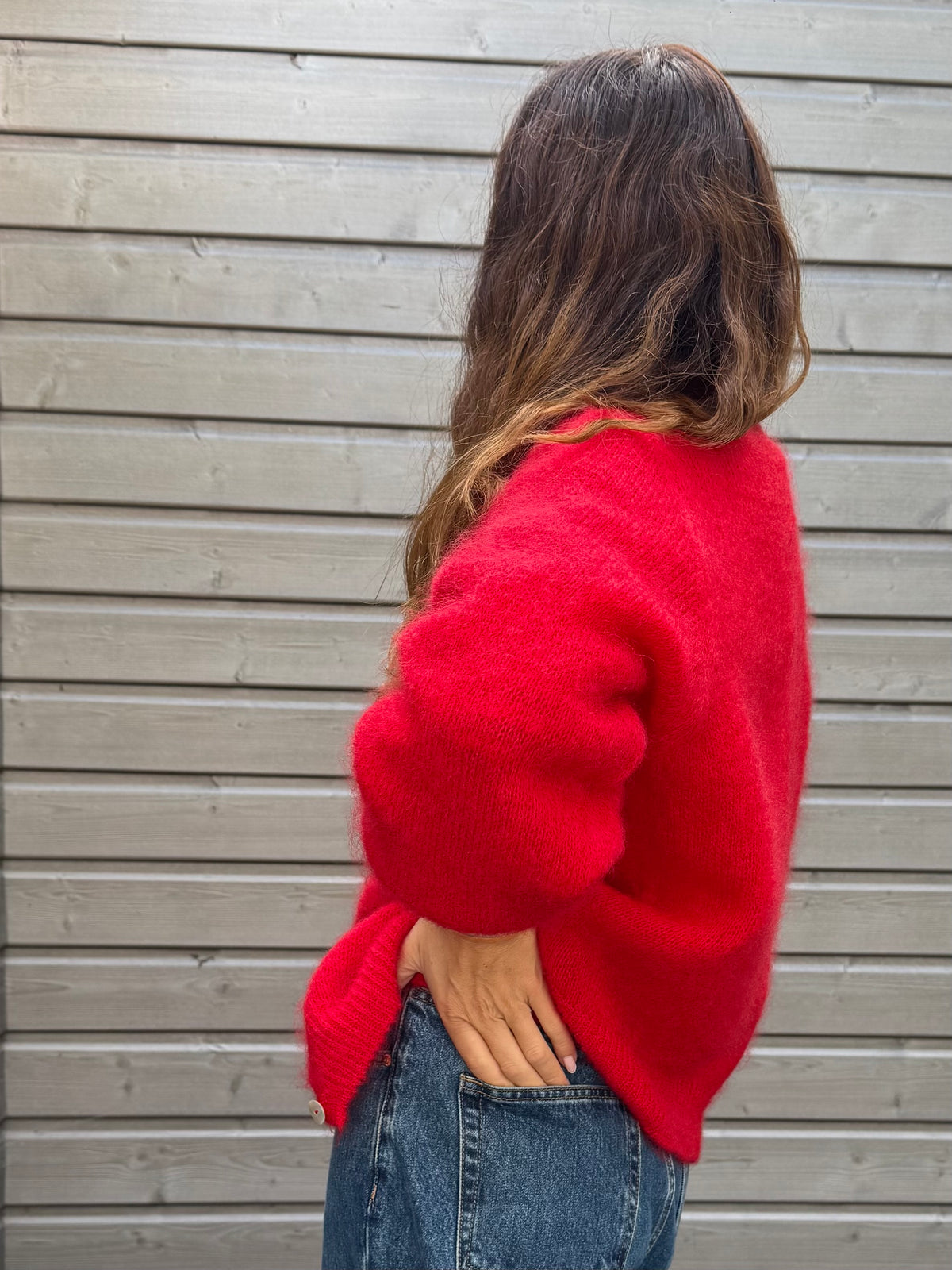 Gilet MARIUSO rouge