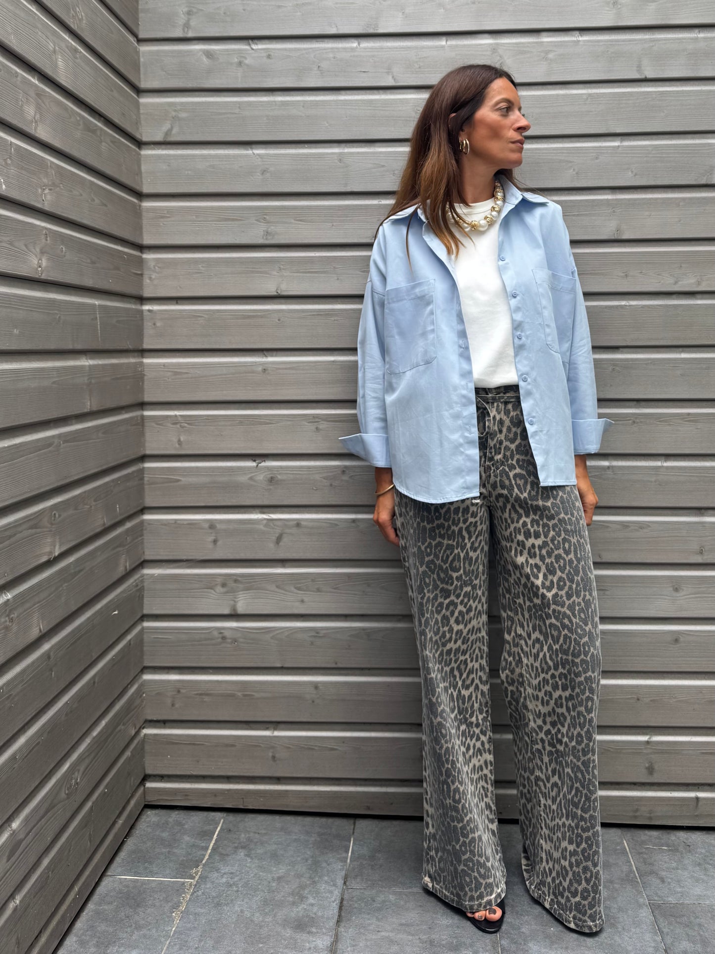 Chemise COLINE bleue