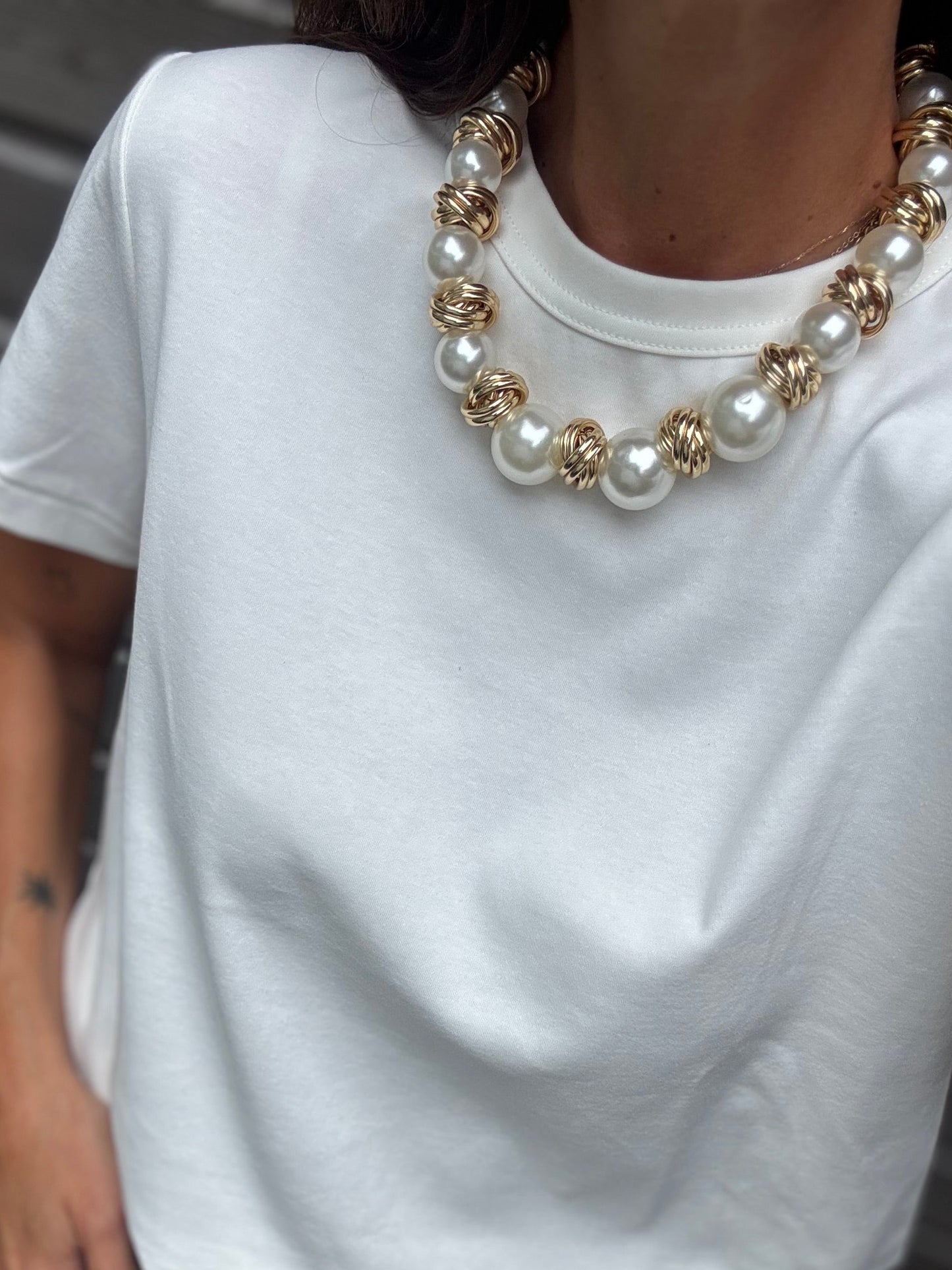 T-shirt BIANCO blanc