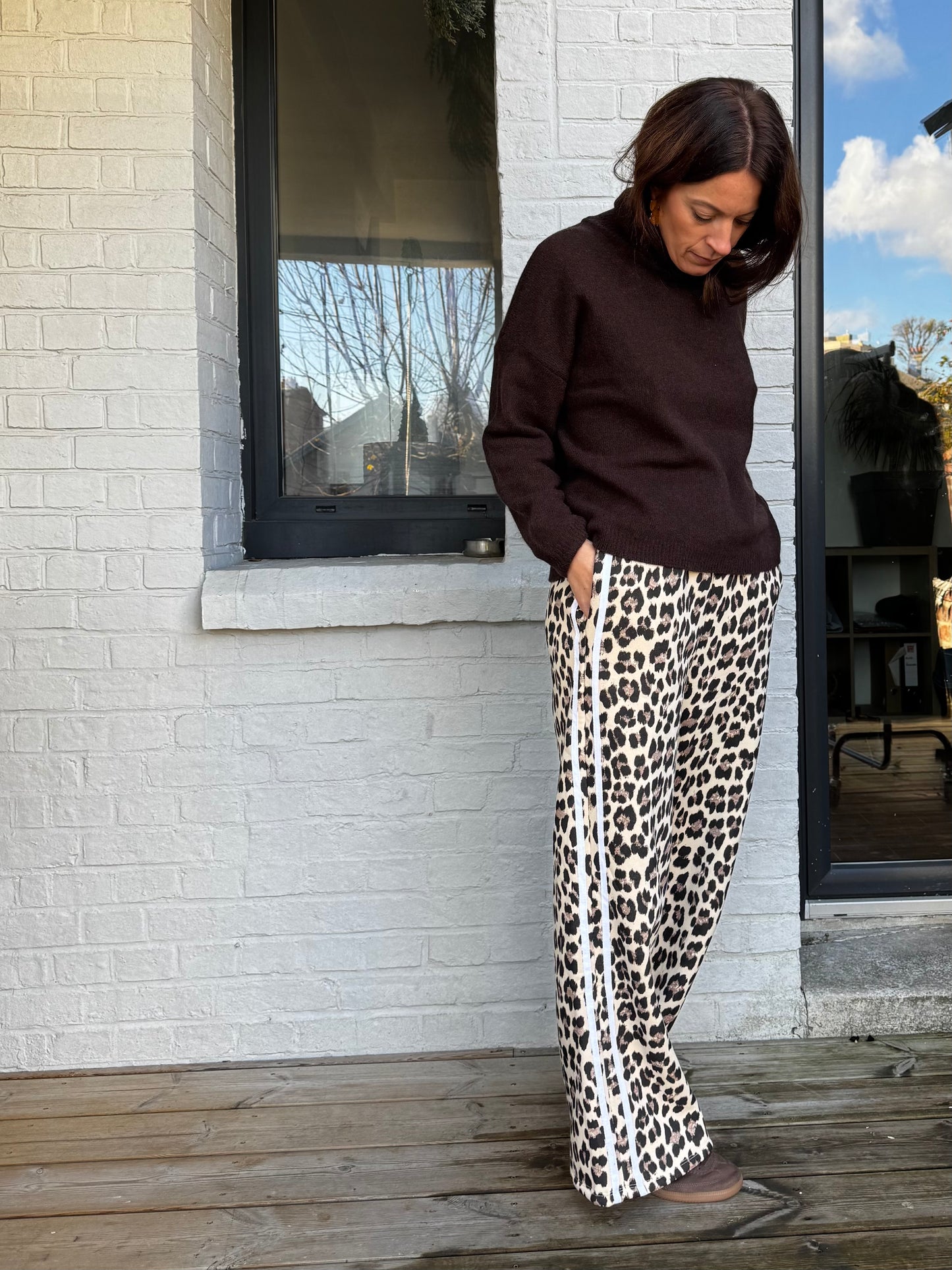 Pantalon CAM léopard