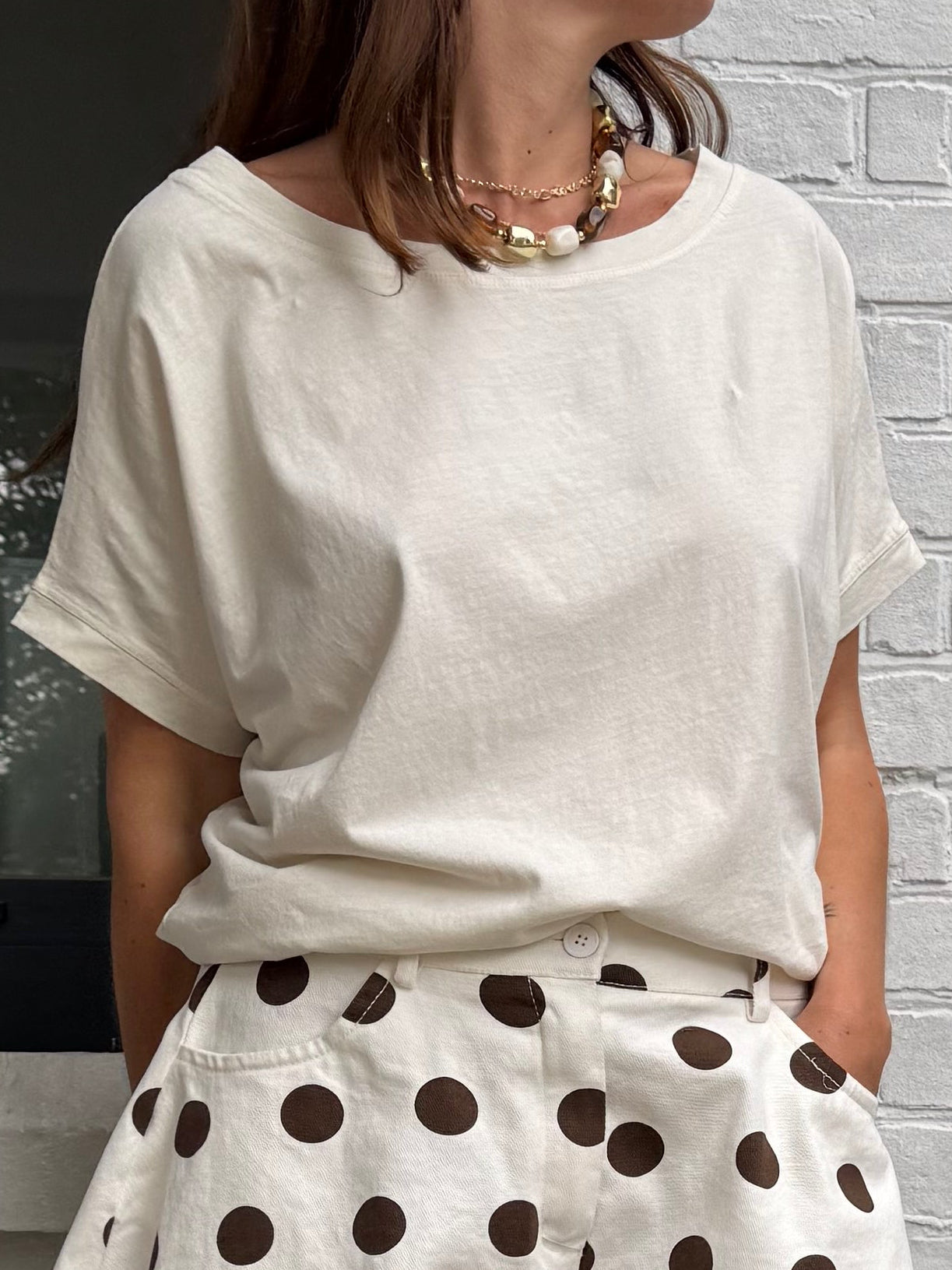 T-shirt ARIA écru