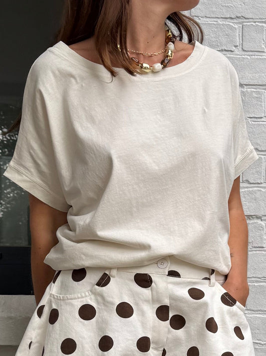 T-shirt ARIA écru