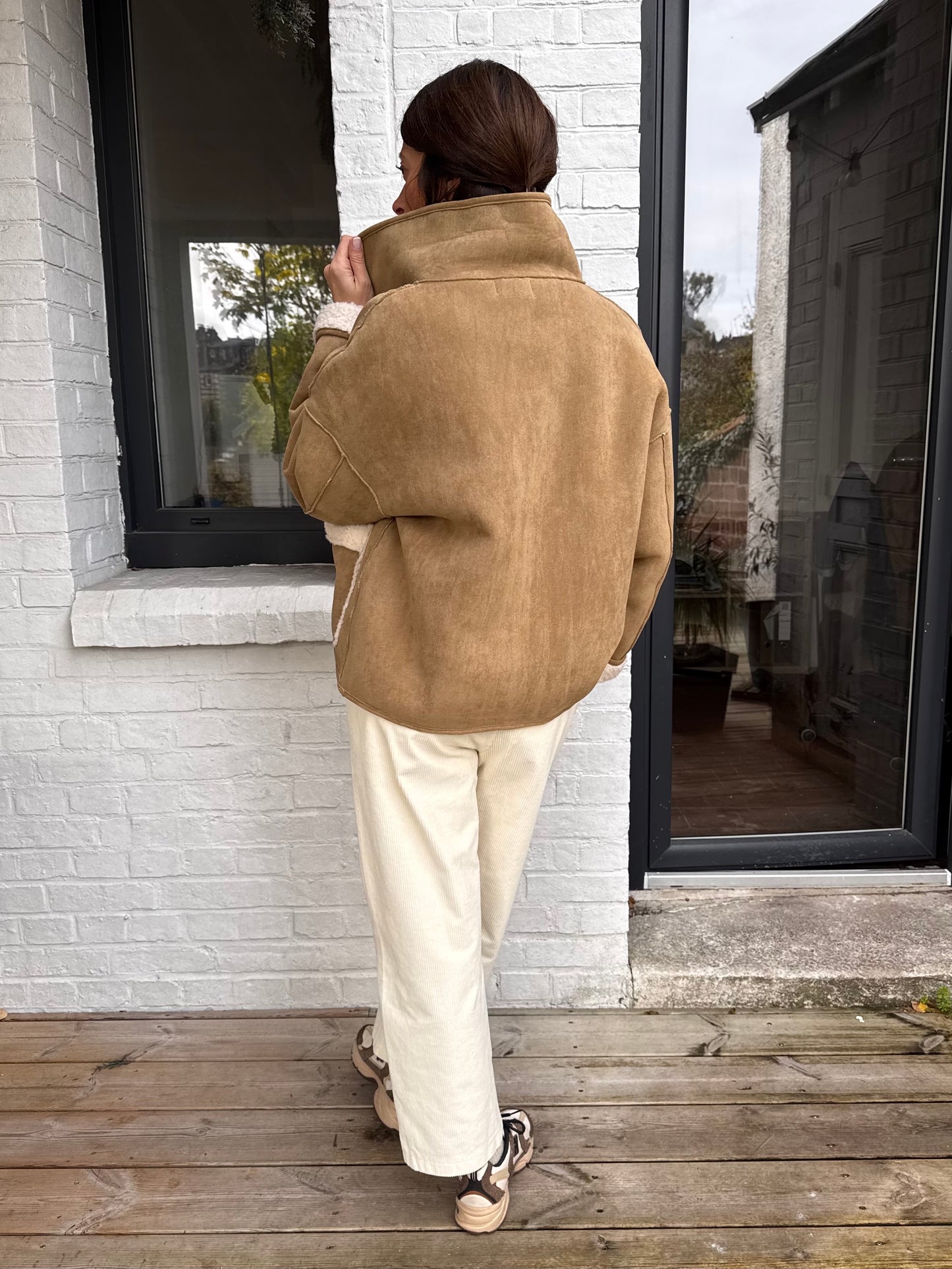Manteau LAZARE taupe