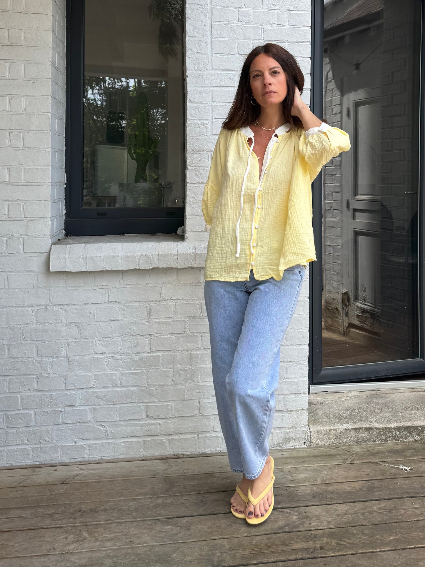 Blouse NORA jaune