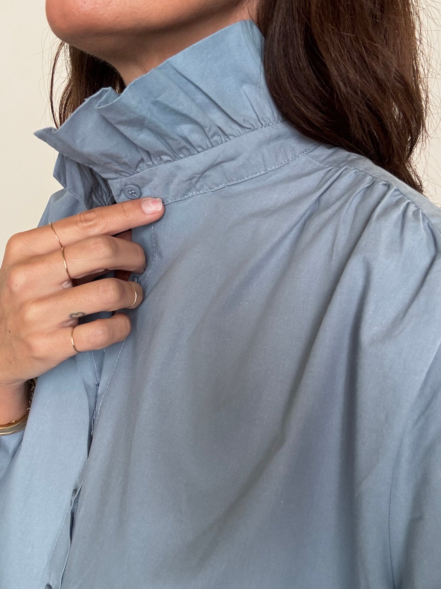 Chemise ALMA bleue