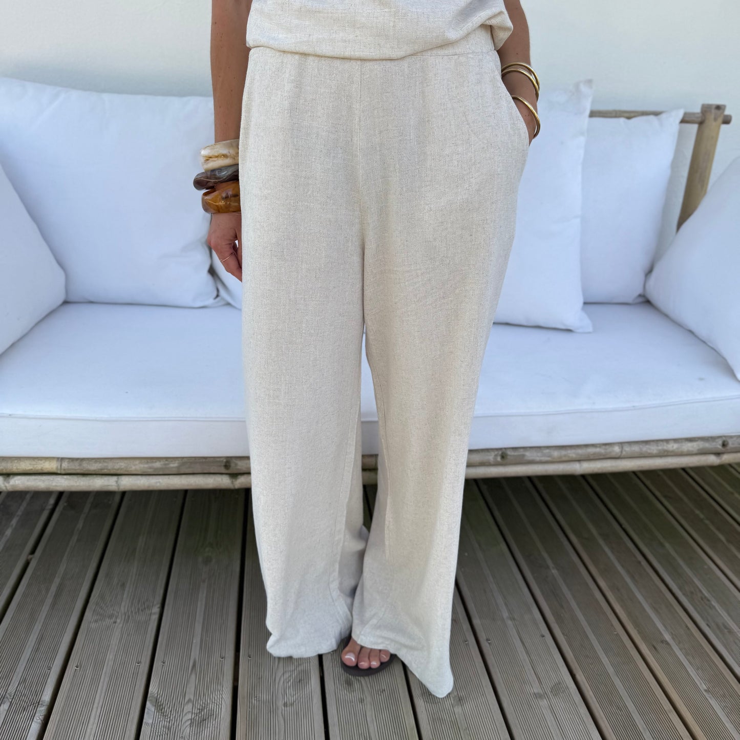 Pantalon PAULO beige