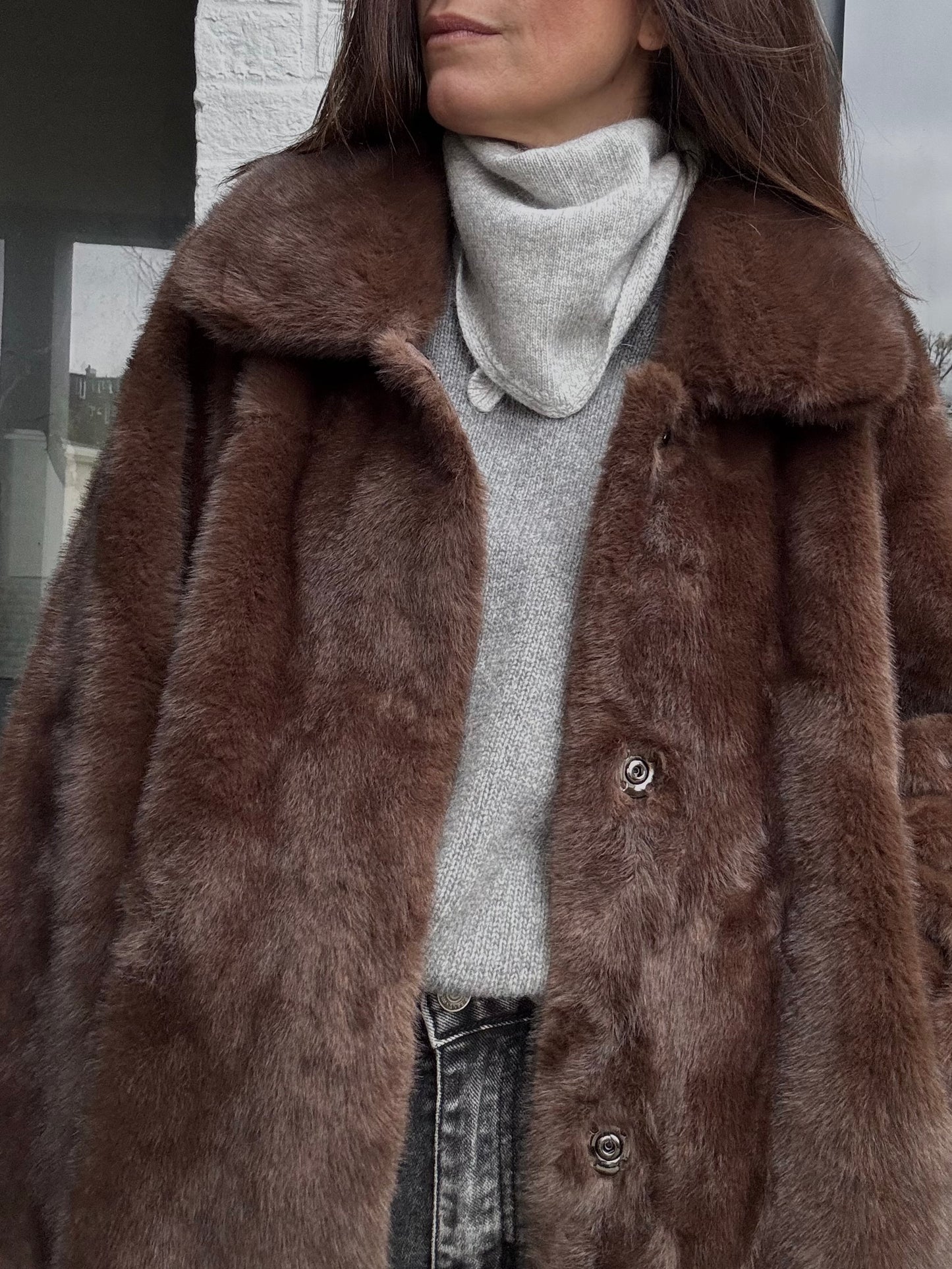 Manteau BERRY marron