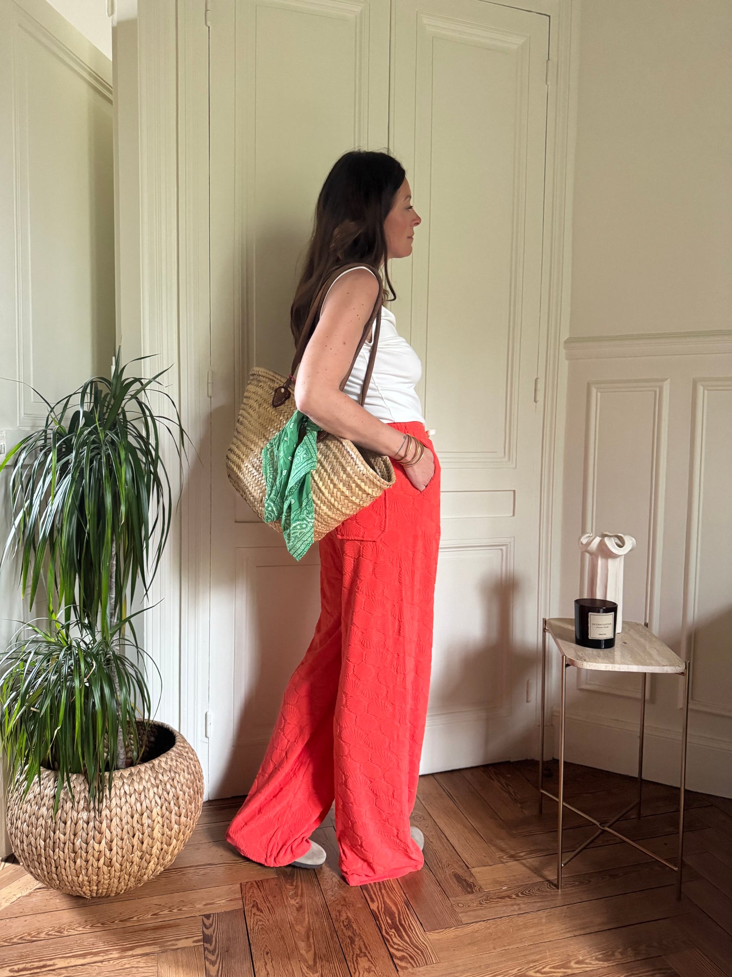 Pantalon SOLEA rouge