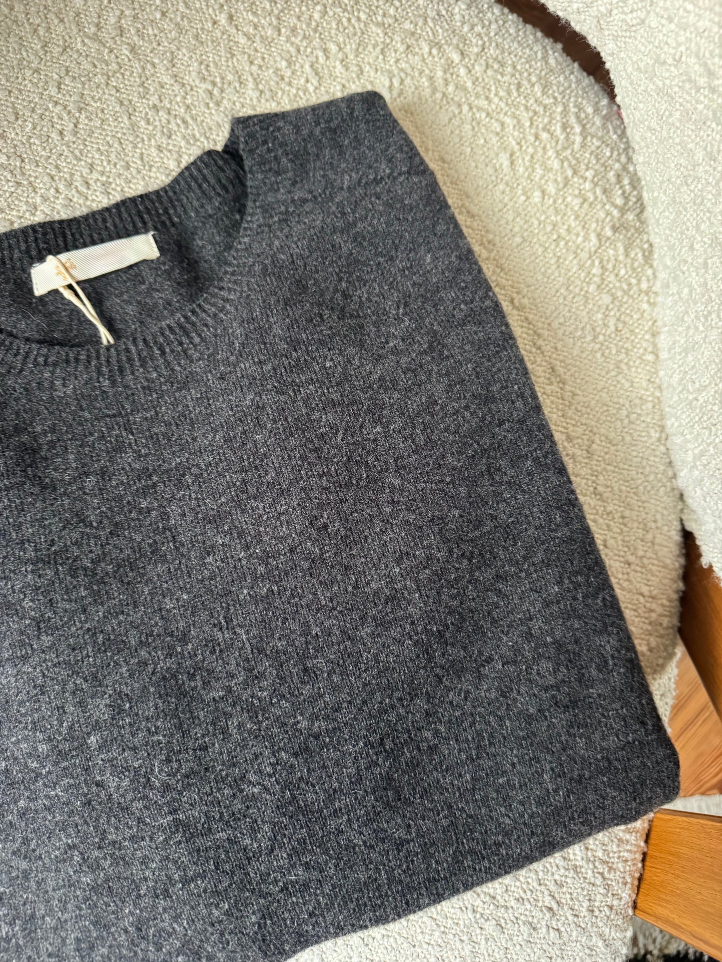Pull GERMAIN gris anthracite