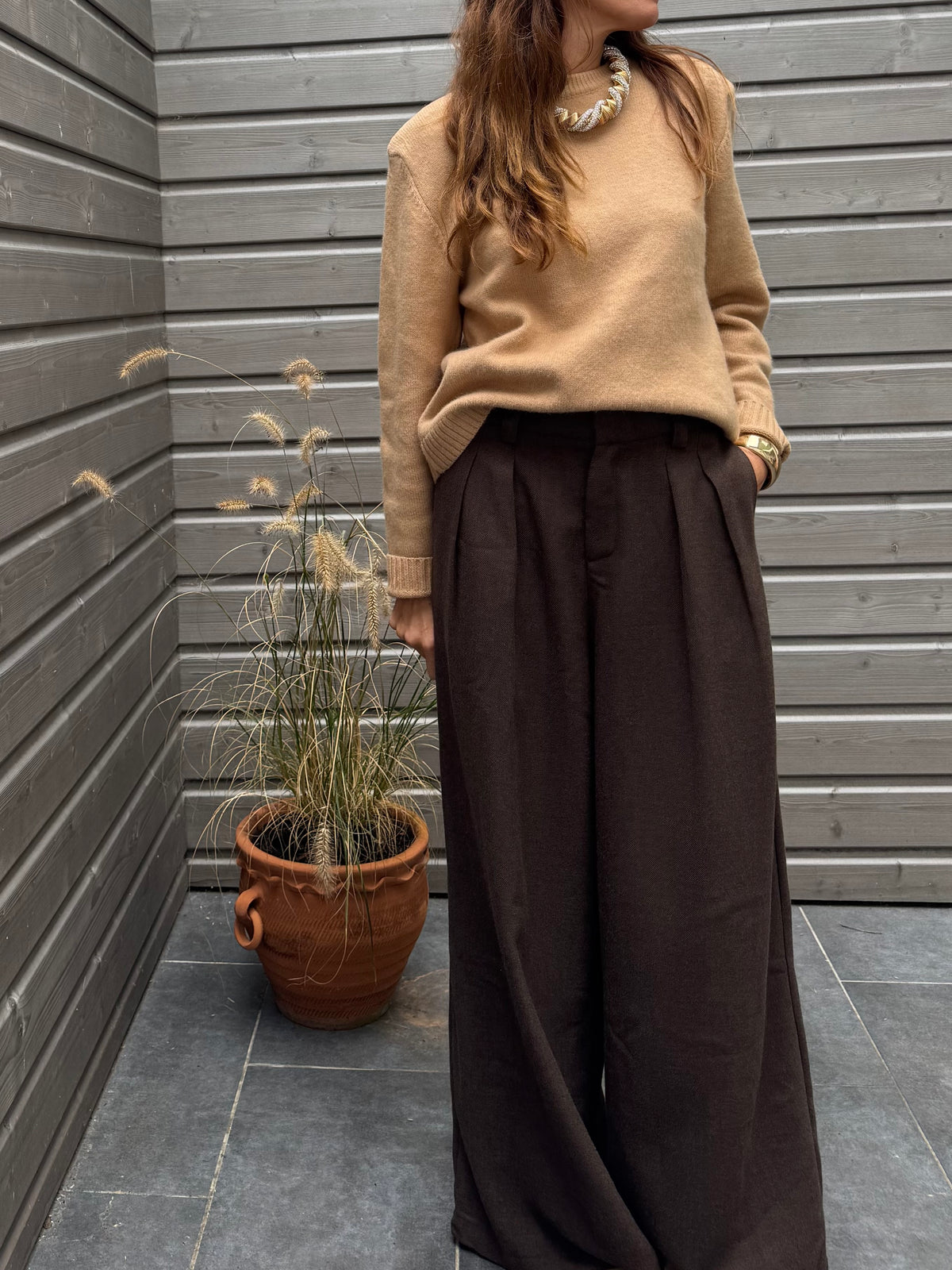 Pantalon BART marron