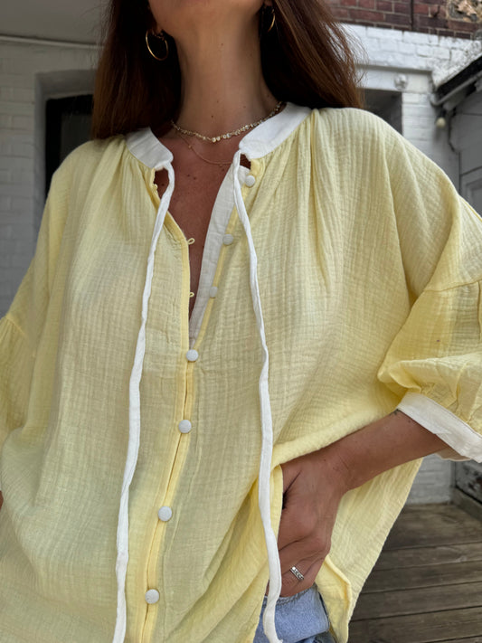 Blouse NORA jaune