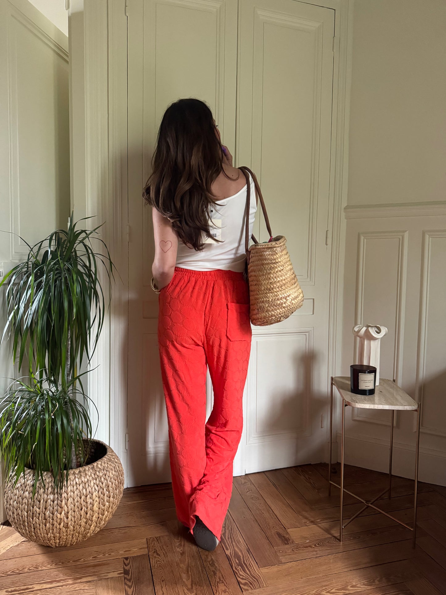 Pantalon SOLEA rouge