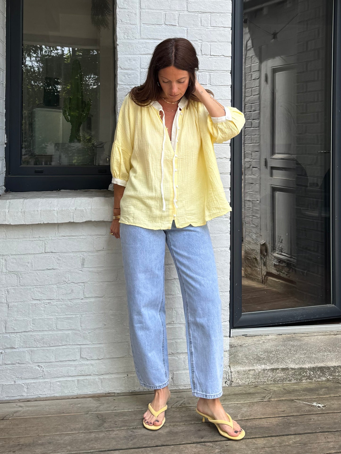 Blouse NORA jaune