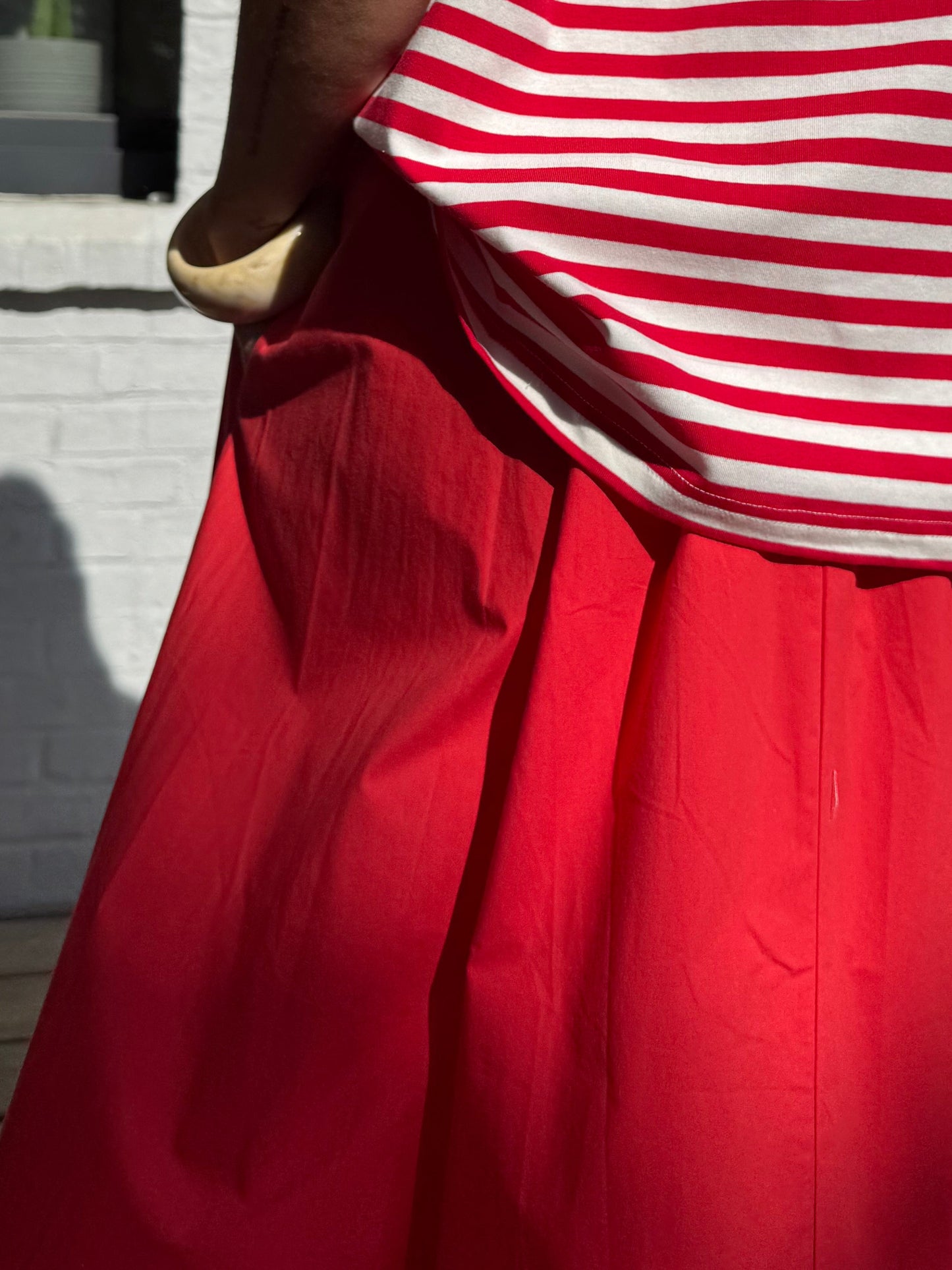 Jupe FLORA rouge
